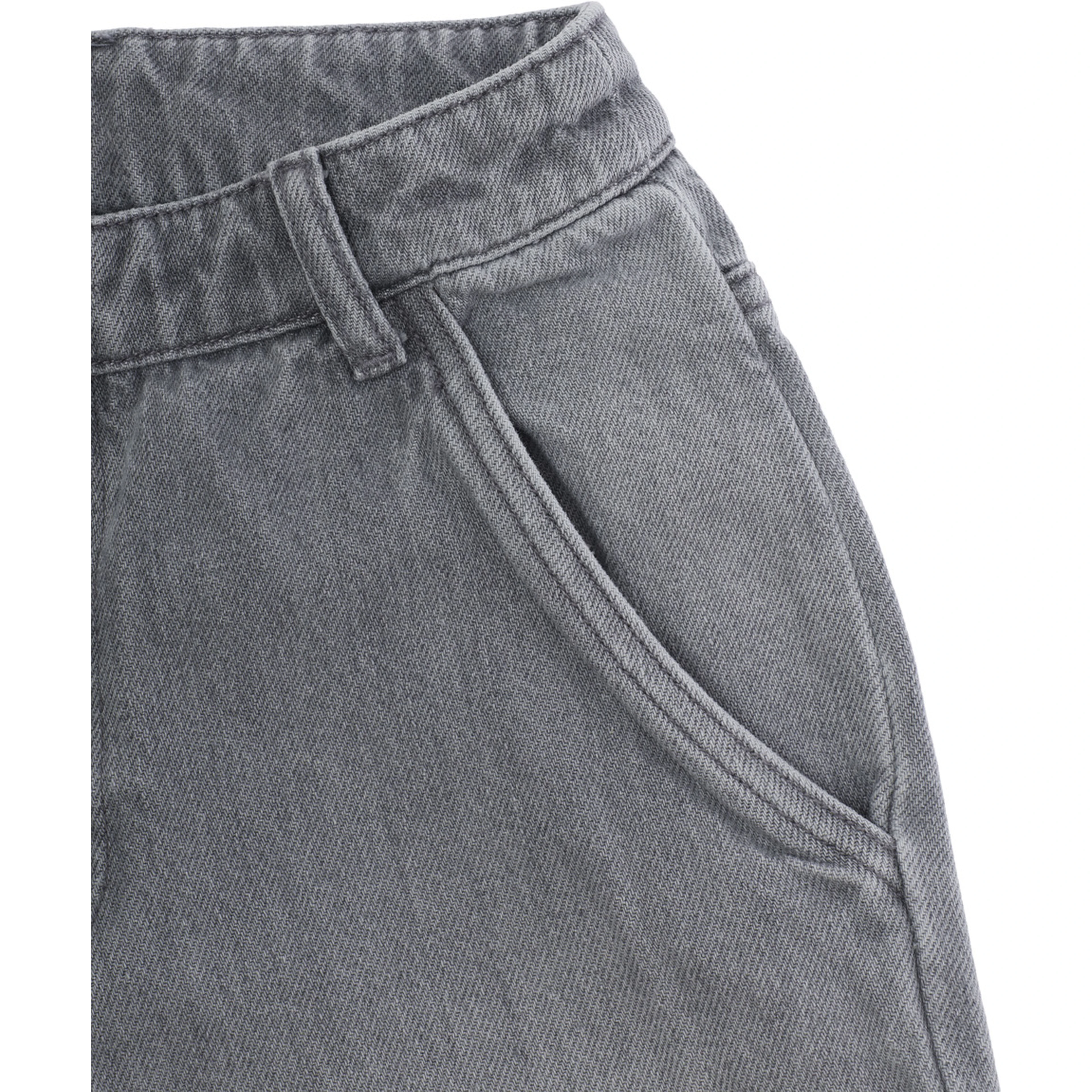 Gray 5 POCKETS Jeans for Boy in Cotton