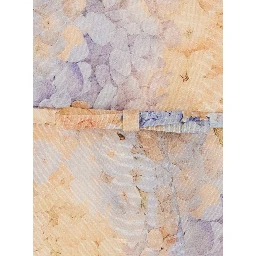 Valiant Multicolor Dress with Spaghetti straps and all-over floral print in linen and silk Blend for women