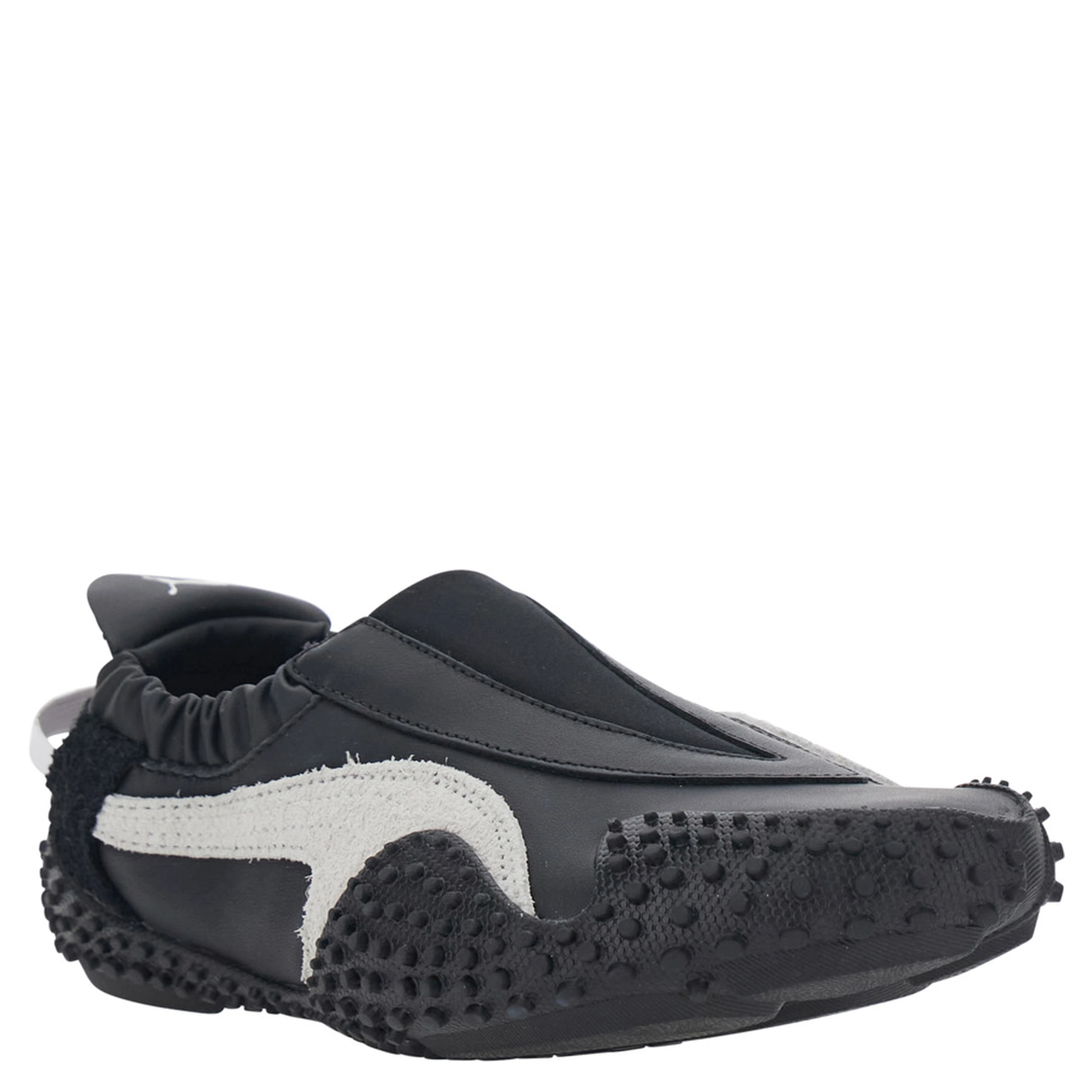black MOSTRO MOOVE Sneakers without laces with Logo on the back in tech fabric unisex