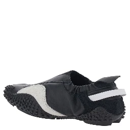 black MOSTRO MOOVE Sneakers without laces with Logo on the back in tech fabric unisex