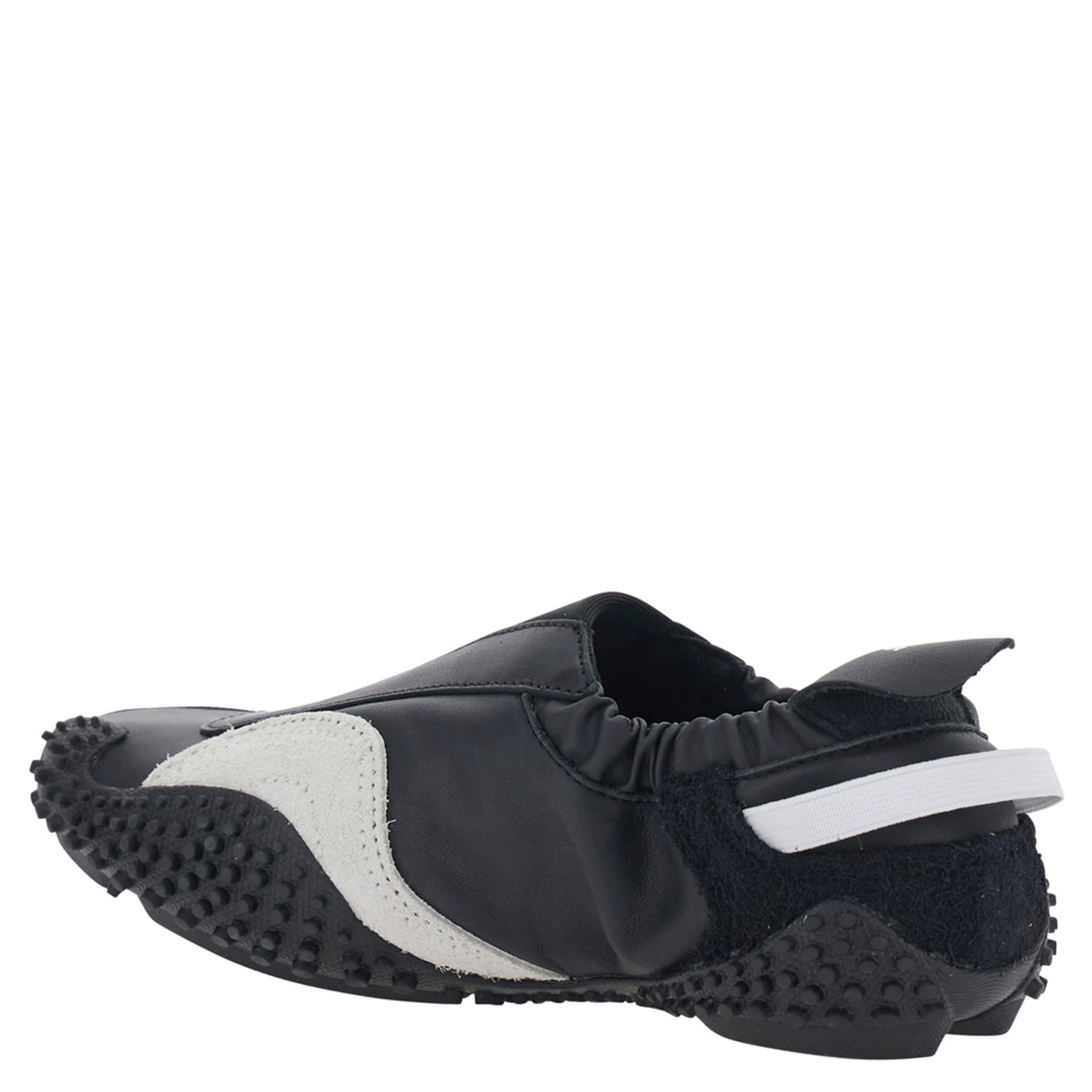 black MOSTRO MOOVE Sneakers without laces with Logo on the back in tech fabric unisex