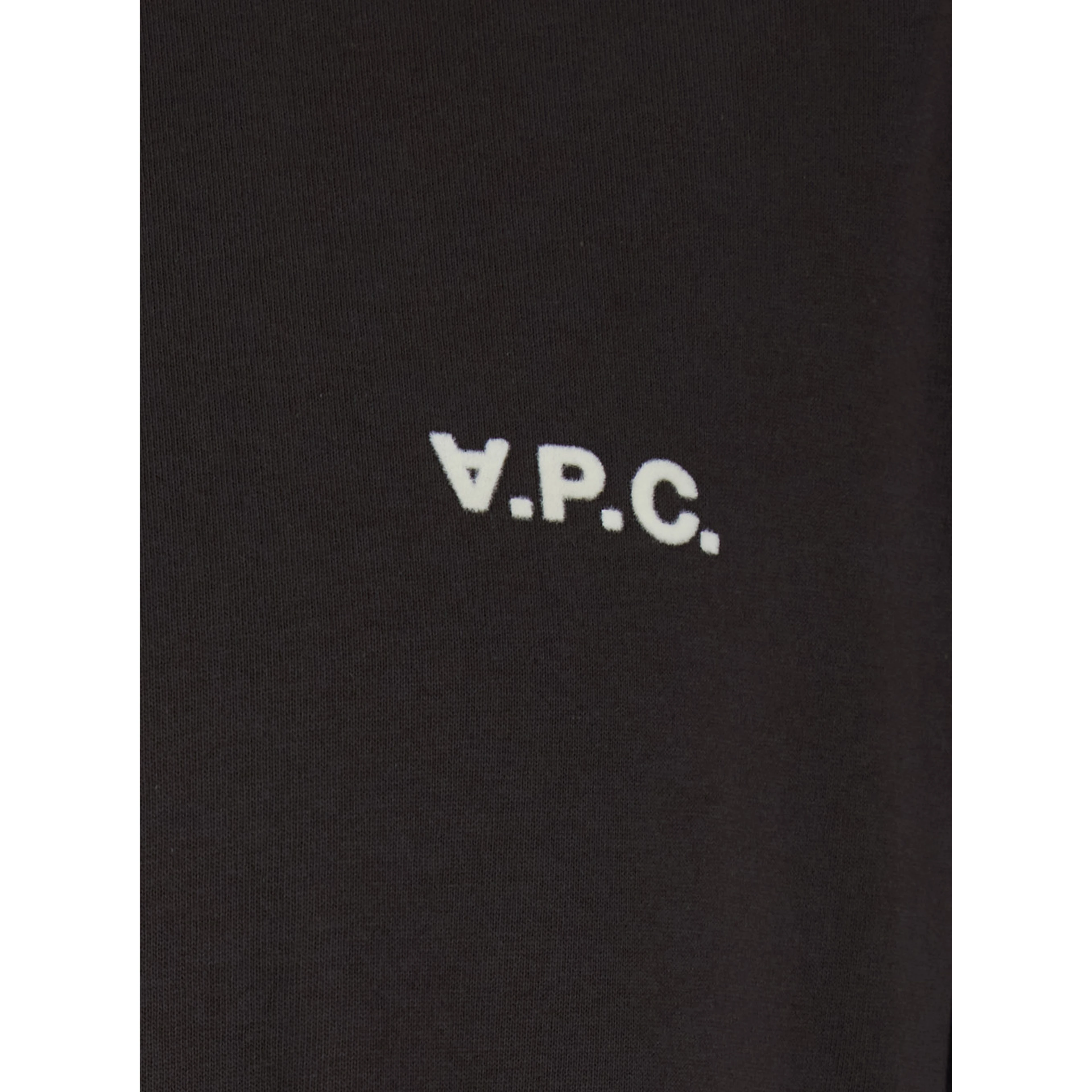 Brown Crew Neck T-shirt with Front Logo in Cotton Man