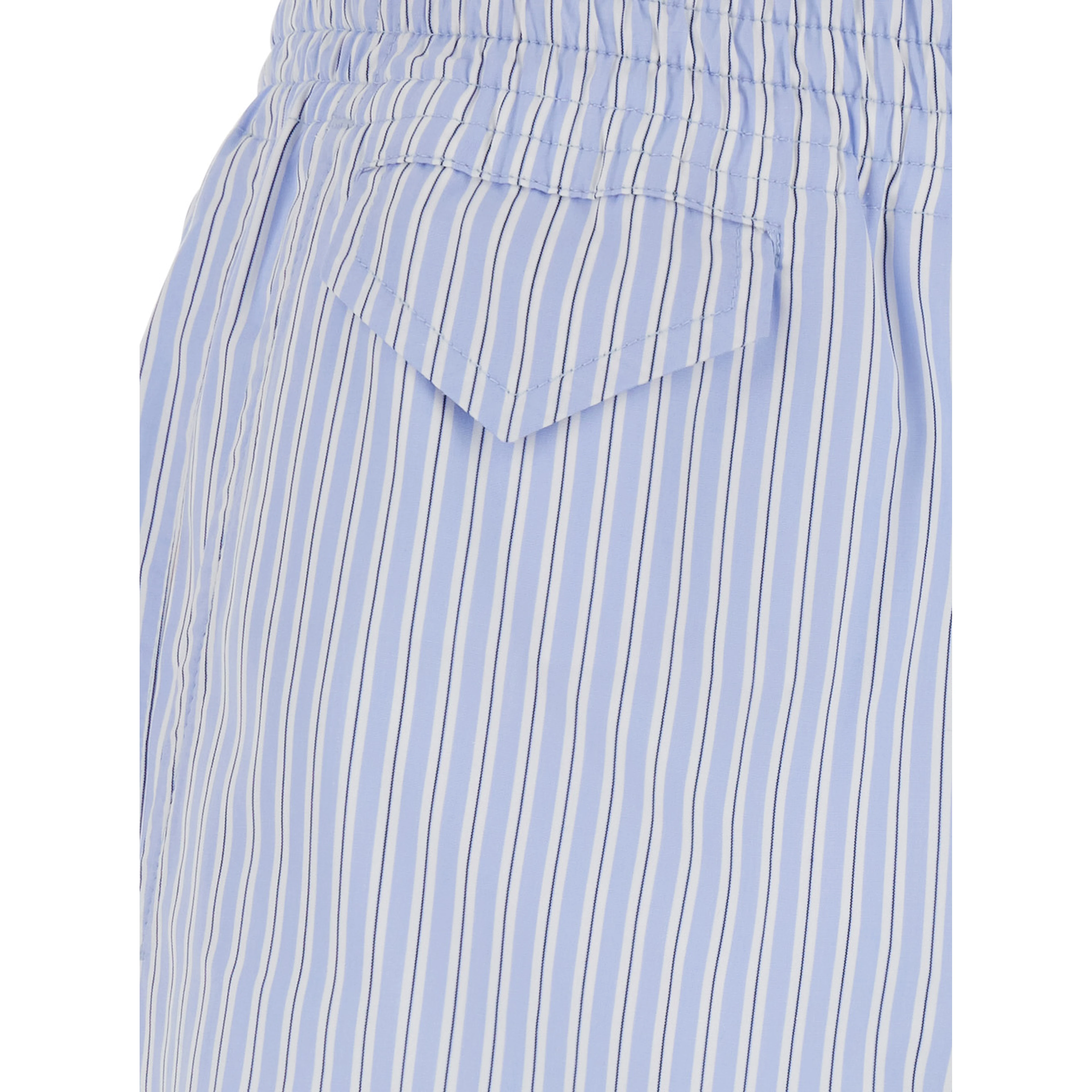 LOU Pants Light Blue with Front Pockets and Cotton Elastic Man