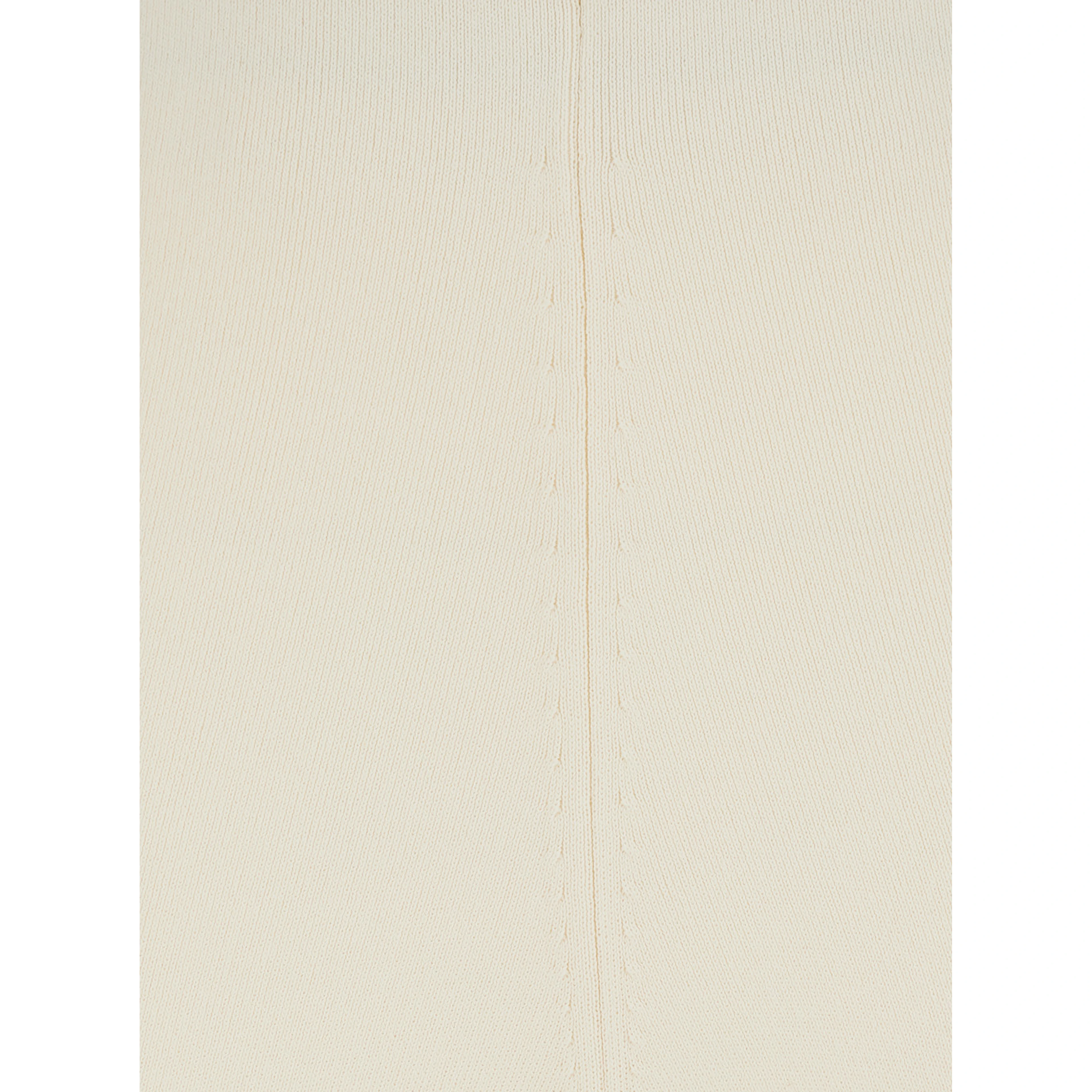 White Strillo High-Waisted Wide-Leg Pants in Viscose Blend Women
