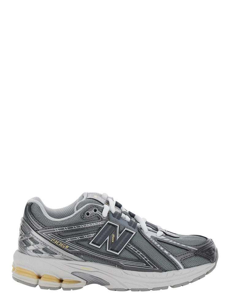 Sneakers 1907 Gray with Rubber Sole in Synthetic for Kids
