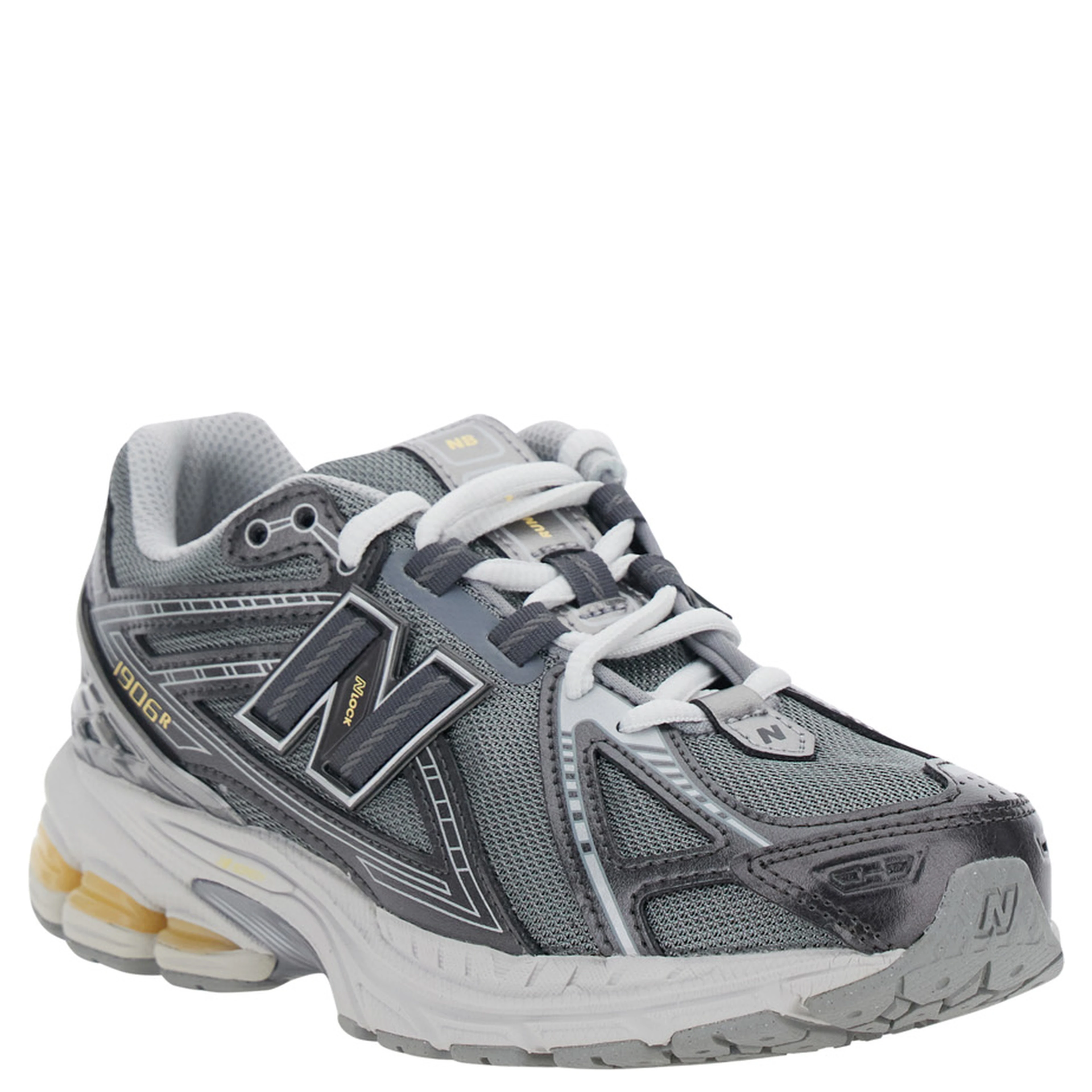 Sneakers 1907 Gray with Rubber Sole in Synthetic for Kids