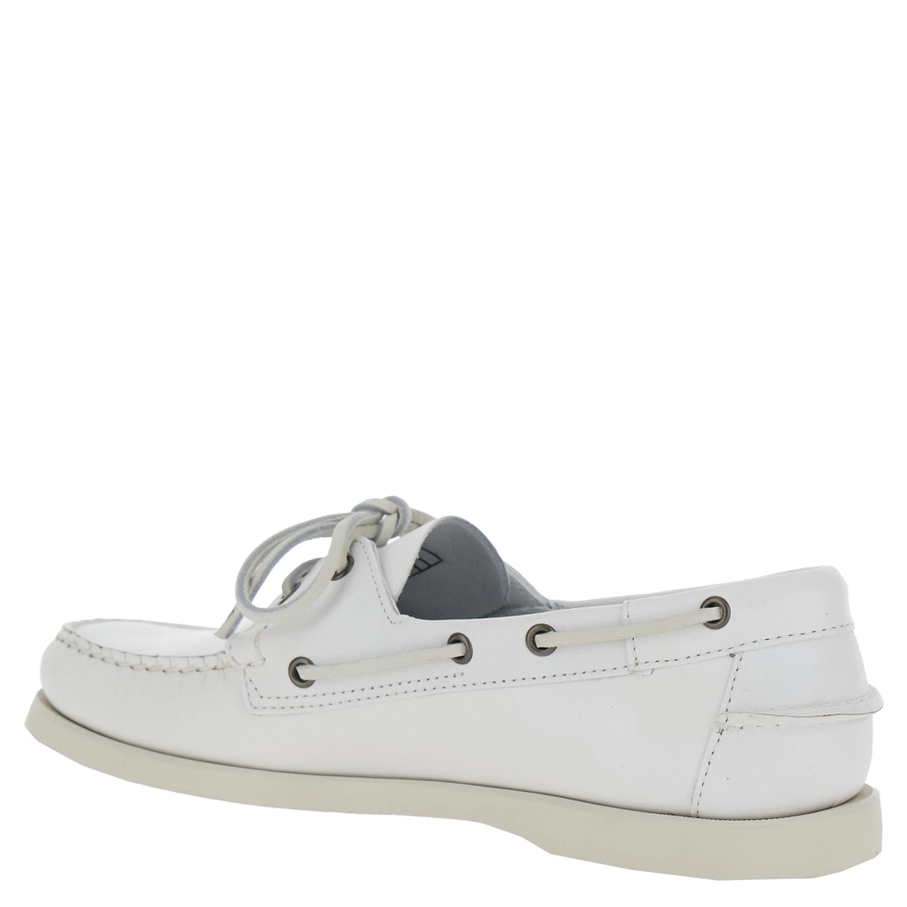 Loafers DOCKSIDES PORTLAND White in Leather for Men