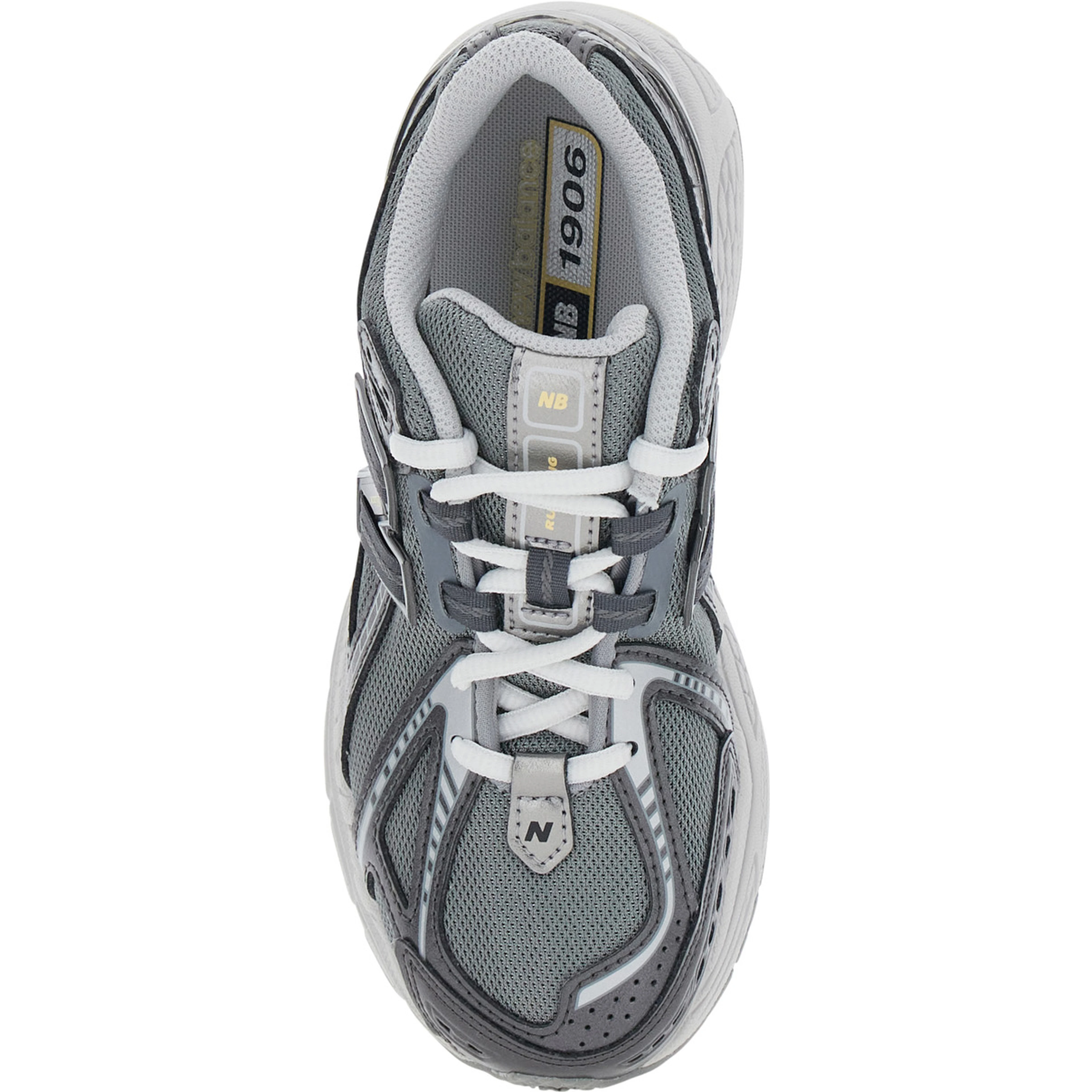 Sneakers 1907 Gray with Rubber Sole in Synthetic for Kids