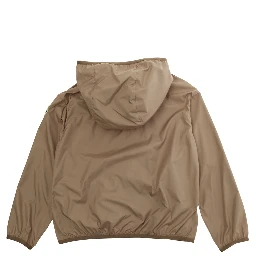 FEGEO Jacket Beige with Front Closure in Tech Fabric for Kids
