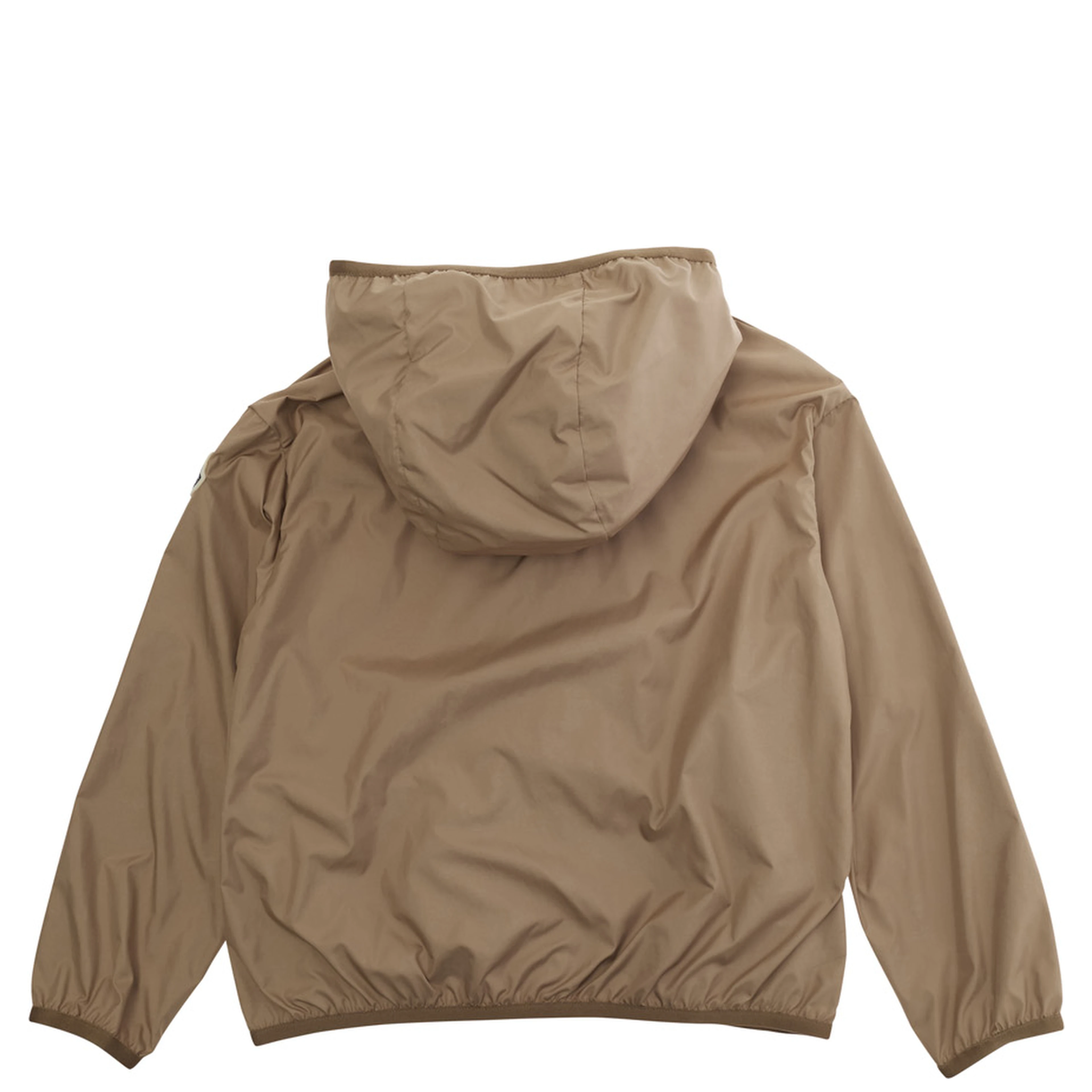 FEGEO Jacket Beige with Front Closure in Tech Fabric for Kids