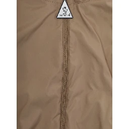 FEGEO Jacket Beige with Front Closure in Tech Fabric for Kids