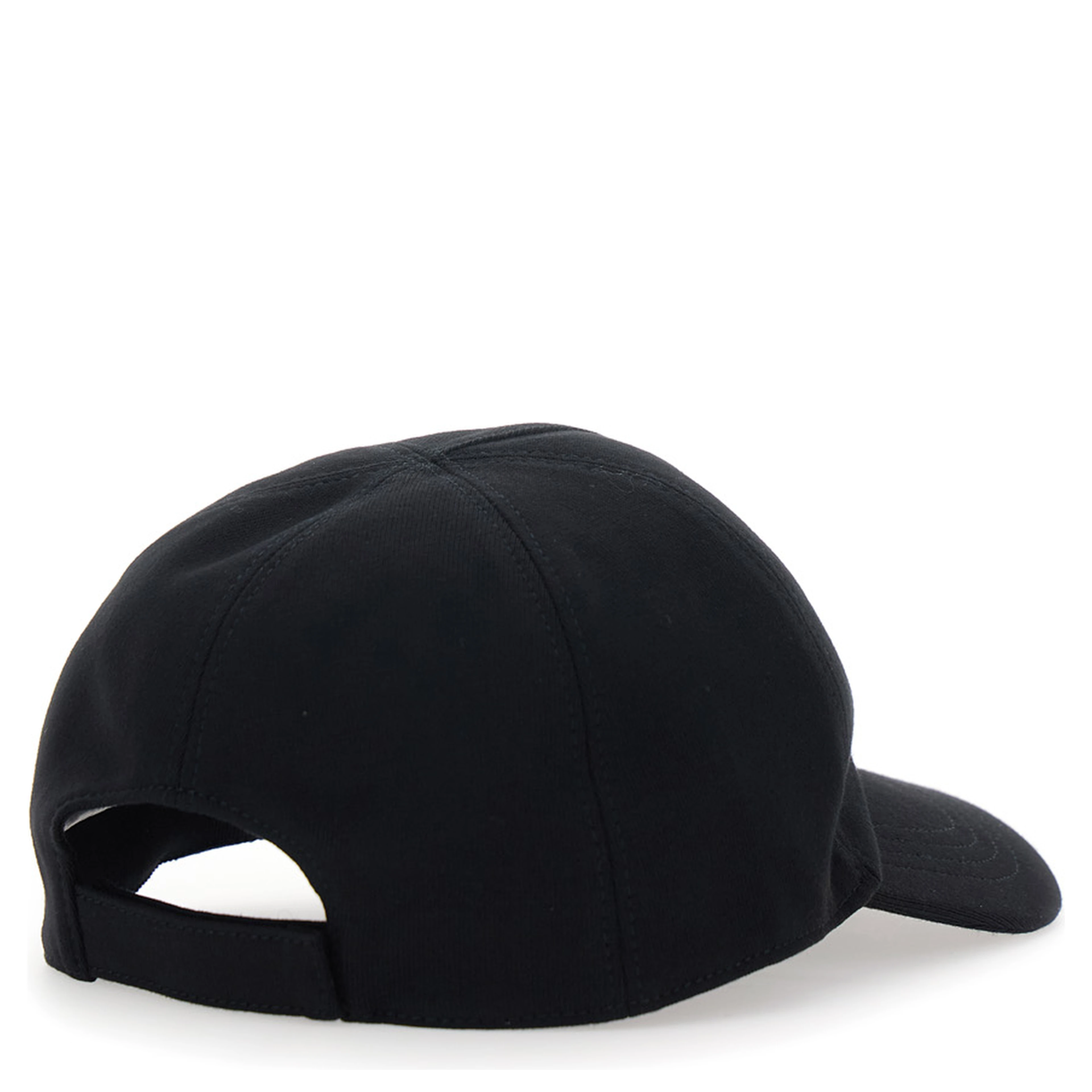 Baseball Cap Rick Owens X Moncler with Logo Embroidery on the Front in Black Cotton Unisex