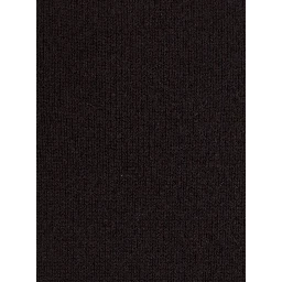 FRAGORE brown Dress with high neck and elasticated cuffs in wool and cashmere for women