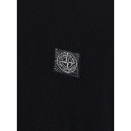 Crew Neck Heavyweight with short sleeves and patch, Tech Fabric, Black, Man