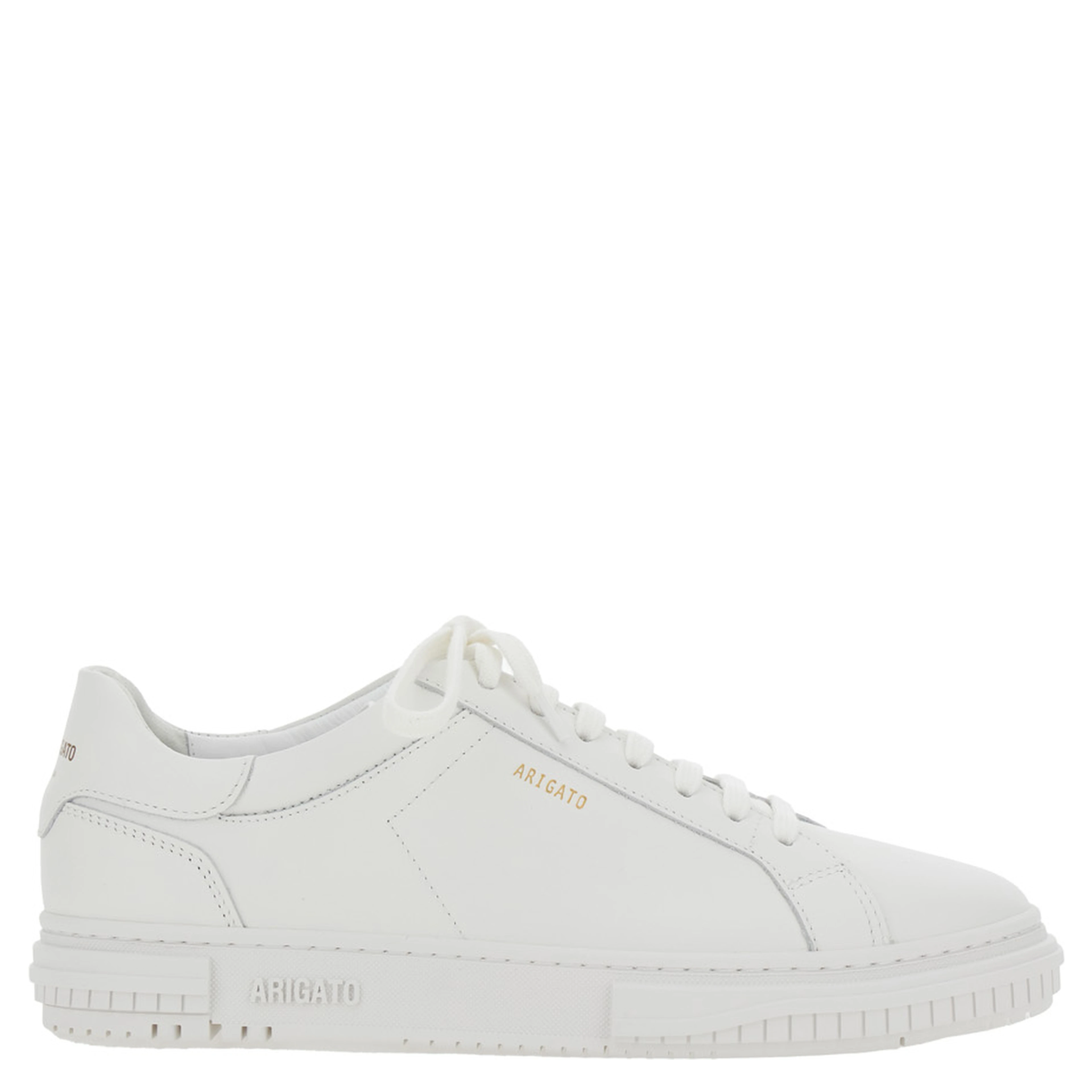 Sneaker Atlas Low Top with logo lettering on the back in White Leather Men
