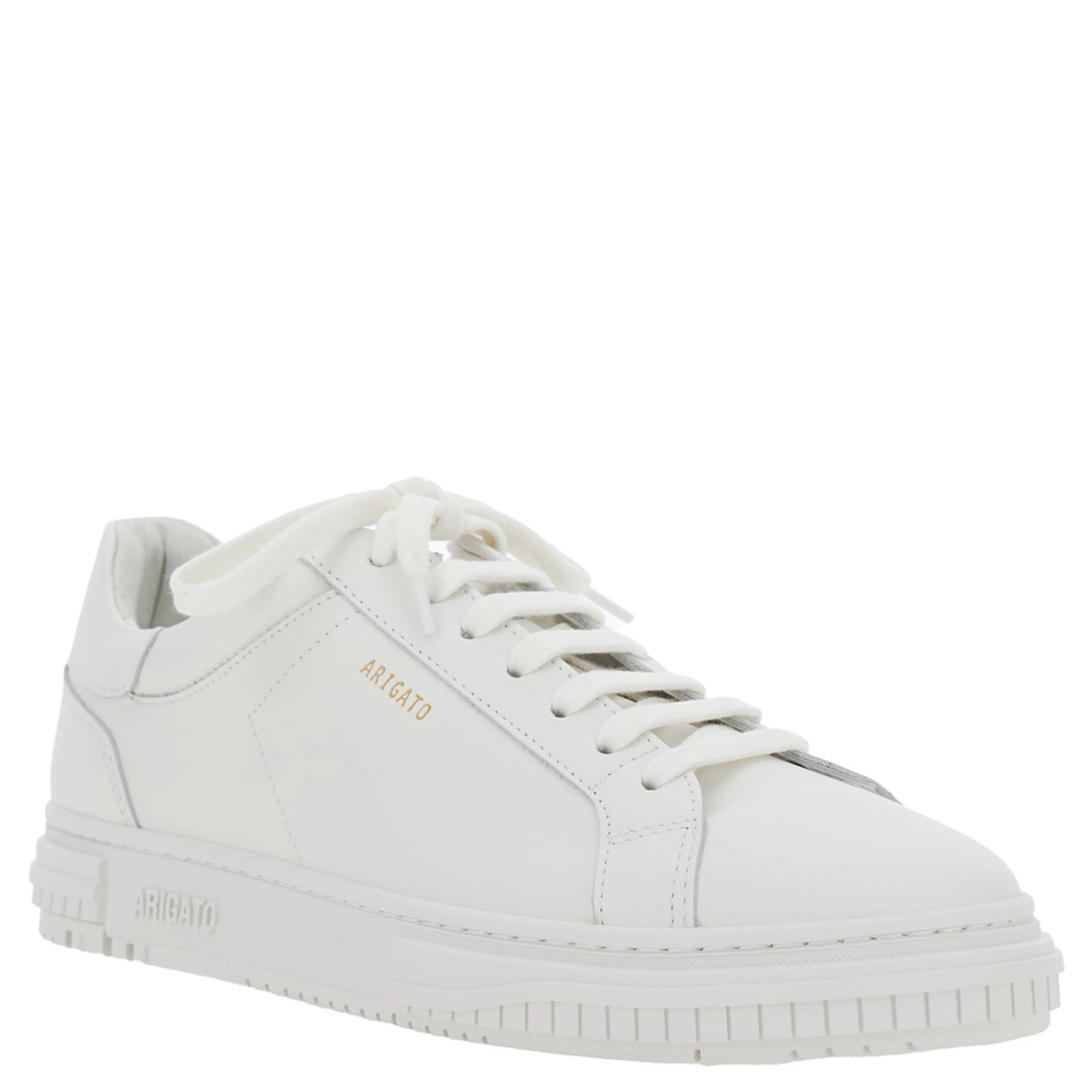 Sneaker Atlas Low Top with logo lettering on the back in White Leather Men