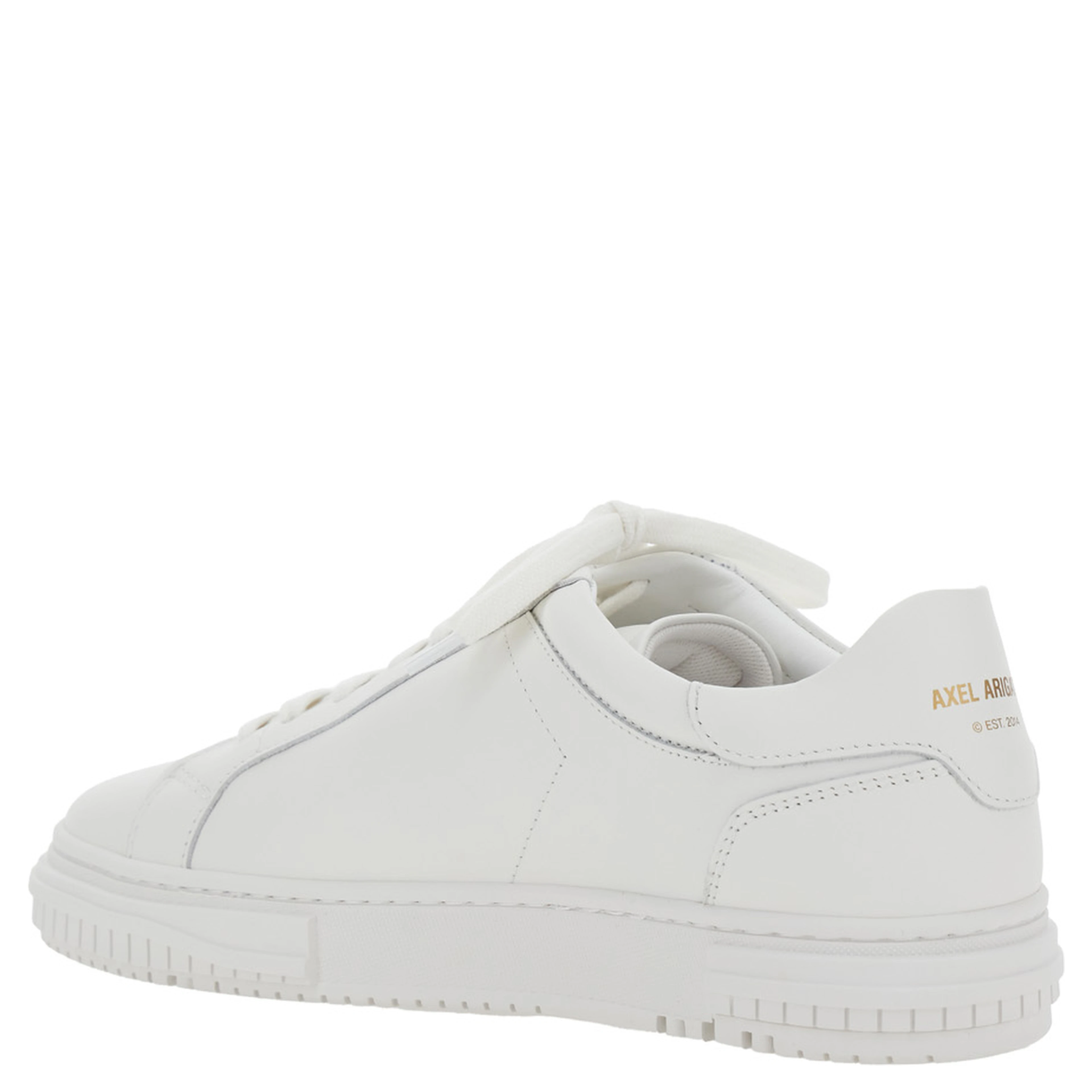 Sneaker Atlas Low Top with logo lettering on the back in White Leather Men