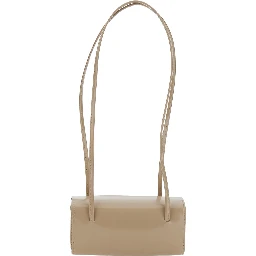 MIE BAG with handle and pockets in beige for women