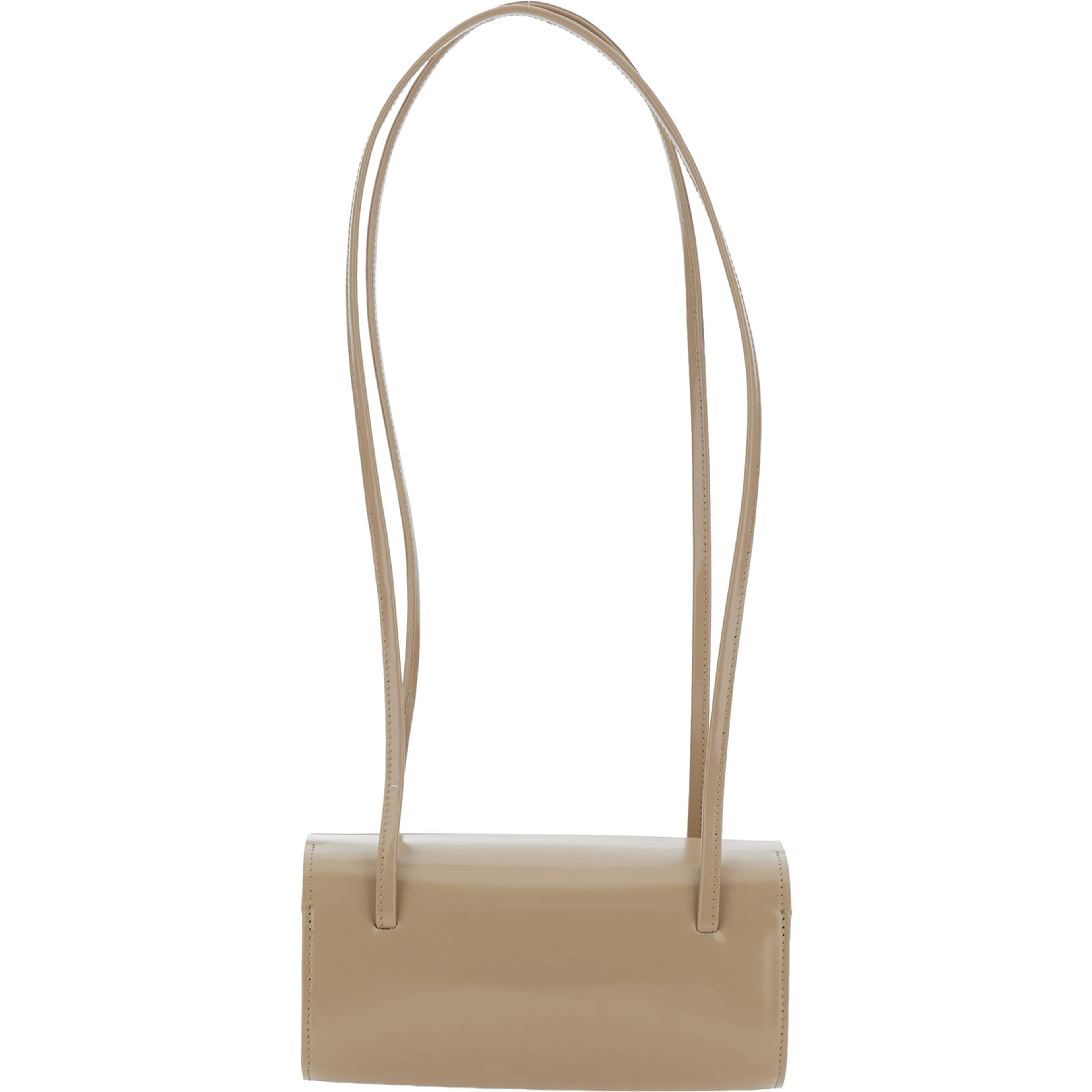MIE BAG with handle and pockets in beige for women