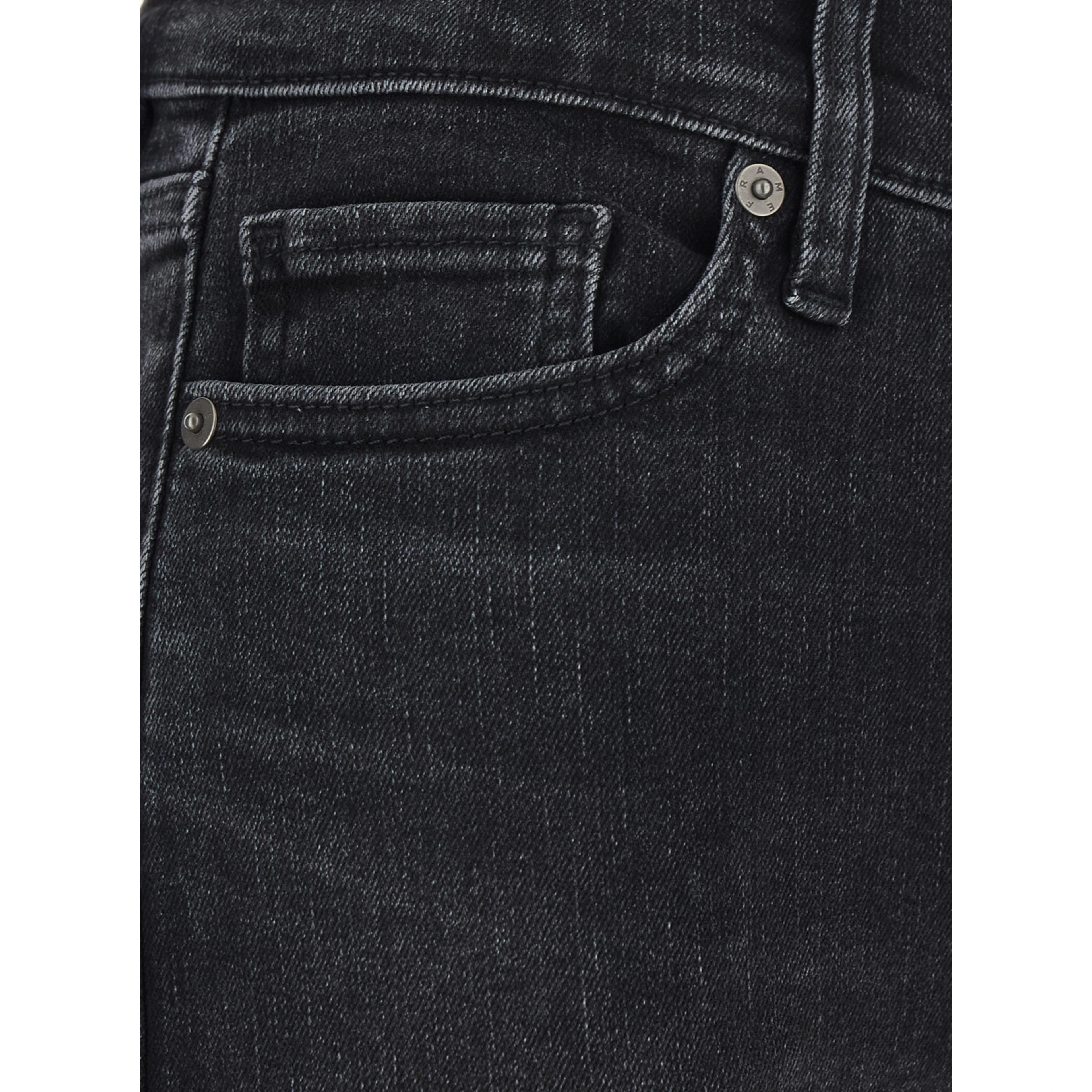 Le Slim Palazzo Black jeans with Wide Leg in Denim for Women