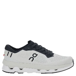 Cloudzone White Sneakers with contrasting details and logo print on the side in tech fabric for women