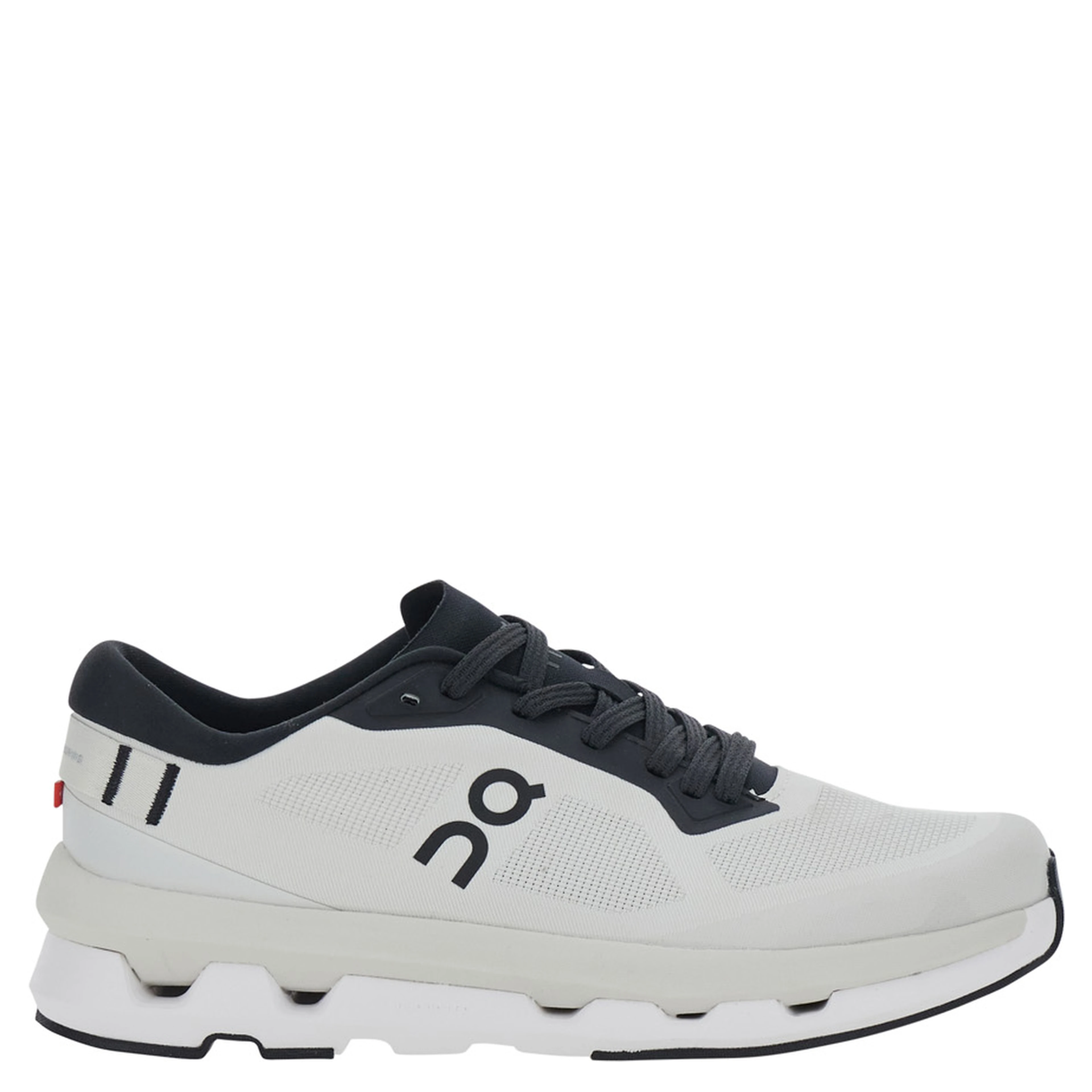 Cloudzone White Sneakers with contrasting details and logo print on the side in tech fabric for women