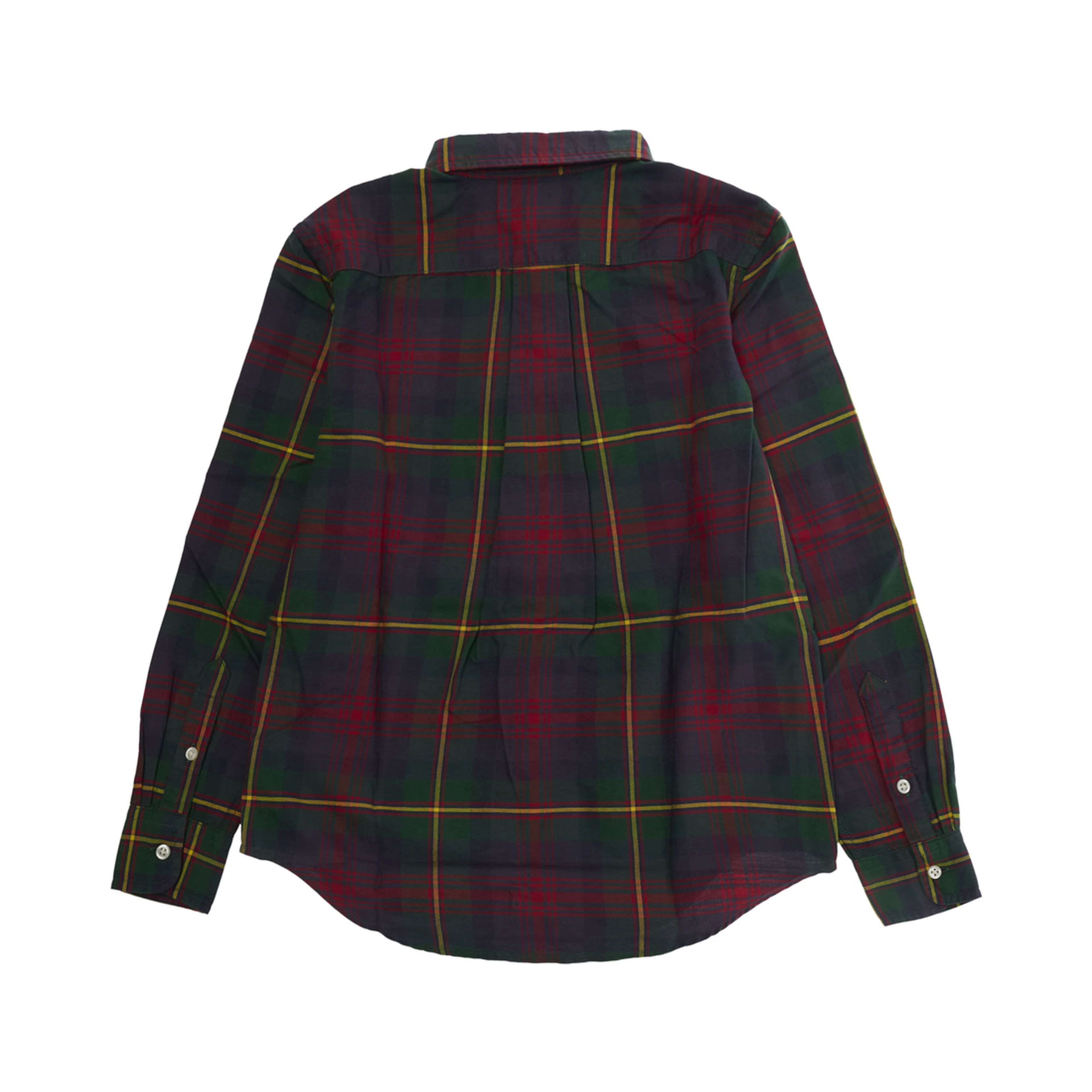 Multicolor Shirt with Pony logo on the front and all-over striped Motif in cotton Boy
