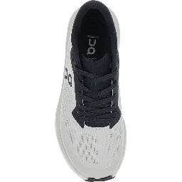 Cloudzone White Sneakers with contrasting details and logo print on the side in tech fabric for women