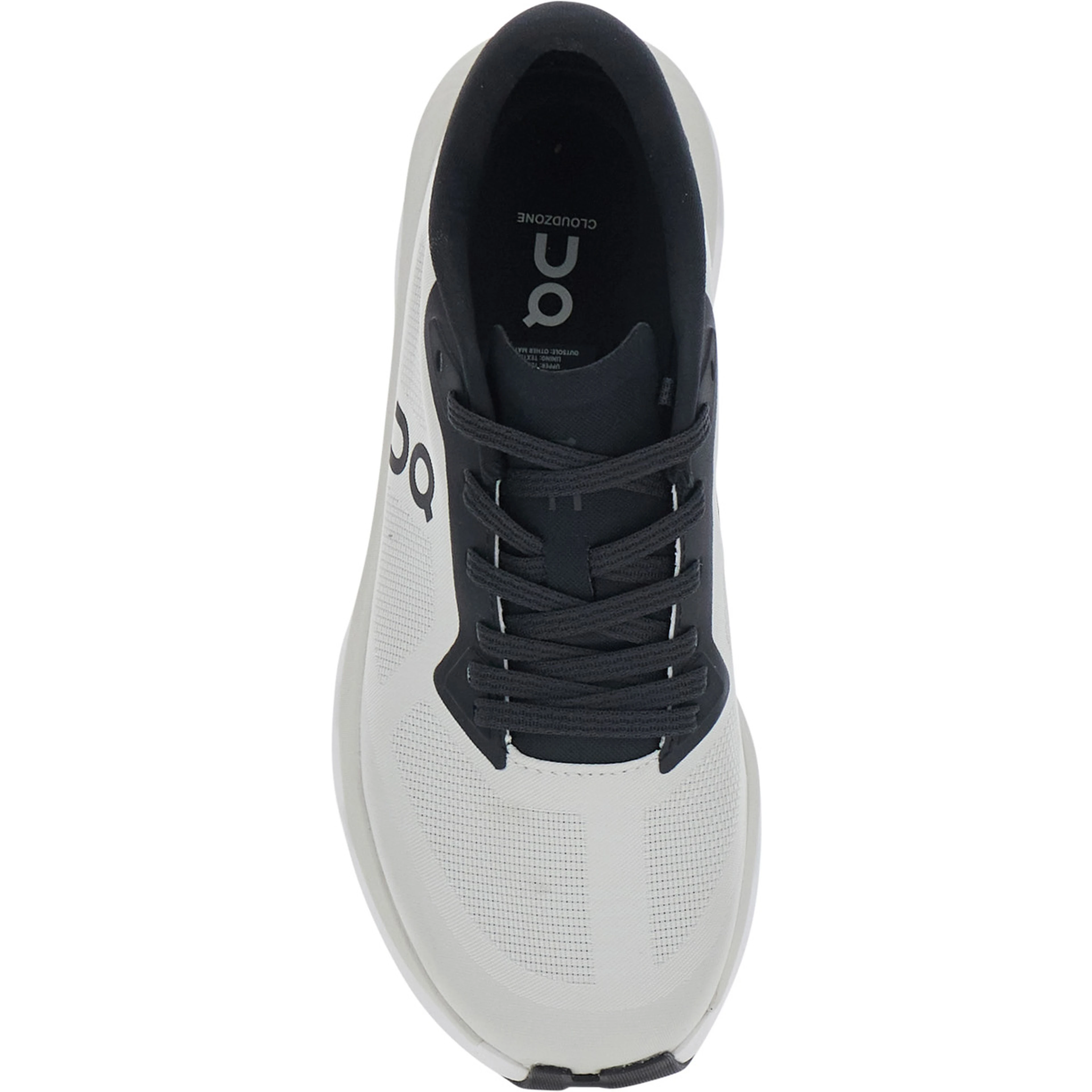 Cloudzone White Sneakers with contrasting details and logo print on the side in tech fabric for women