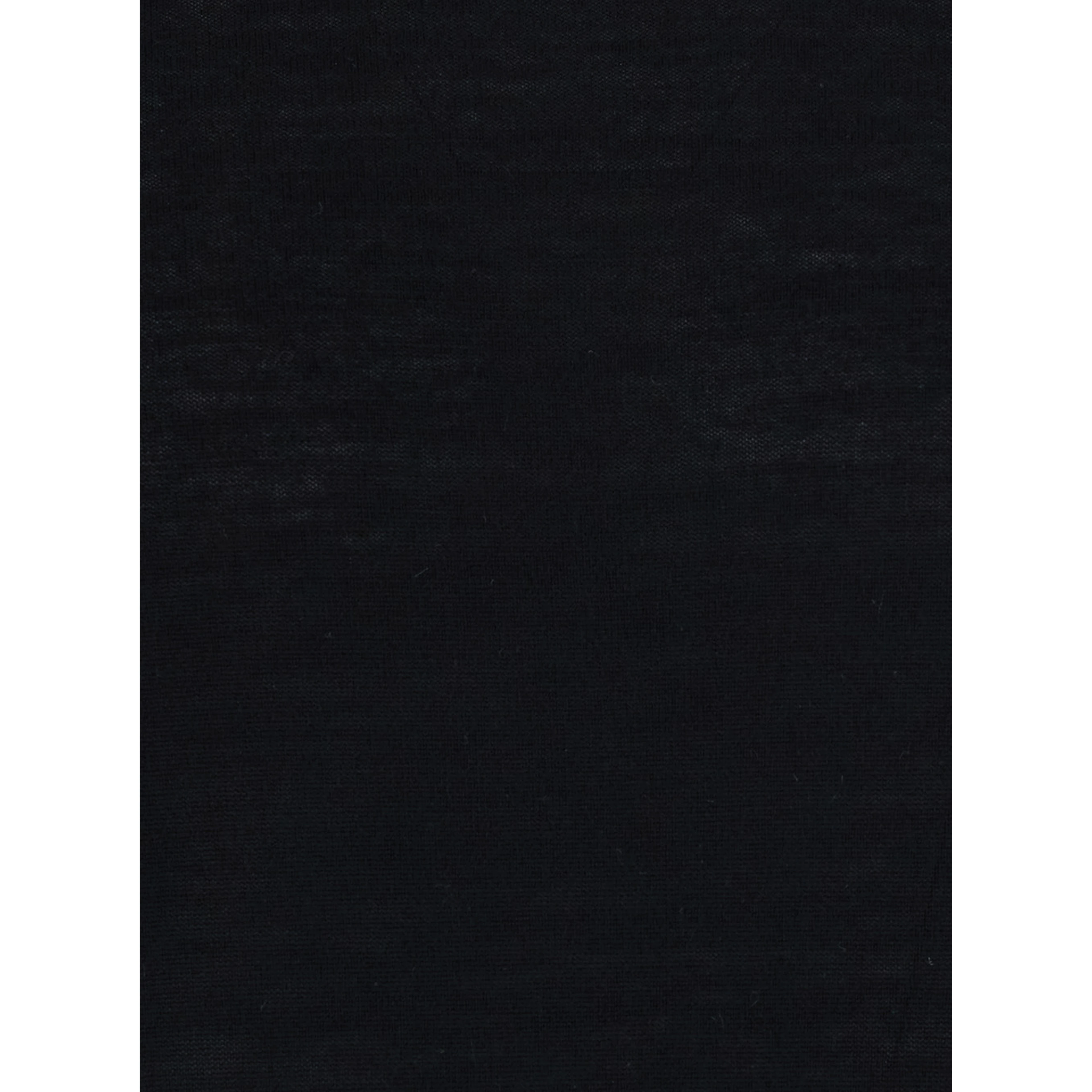 Black  Turtleneck Sweater in Wool for Men