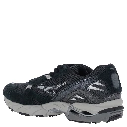 WAVE RIDER 10 Shoes with cushioning sole, Tech Fabric, Black, unisex