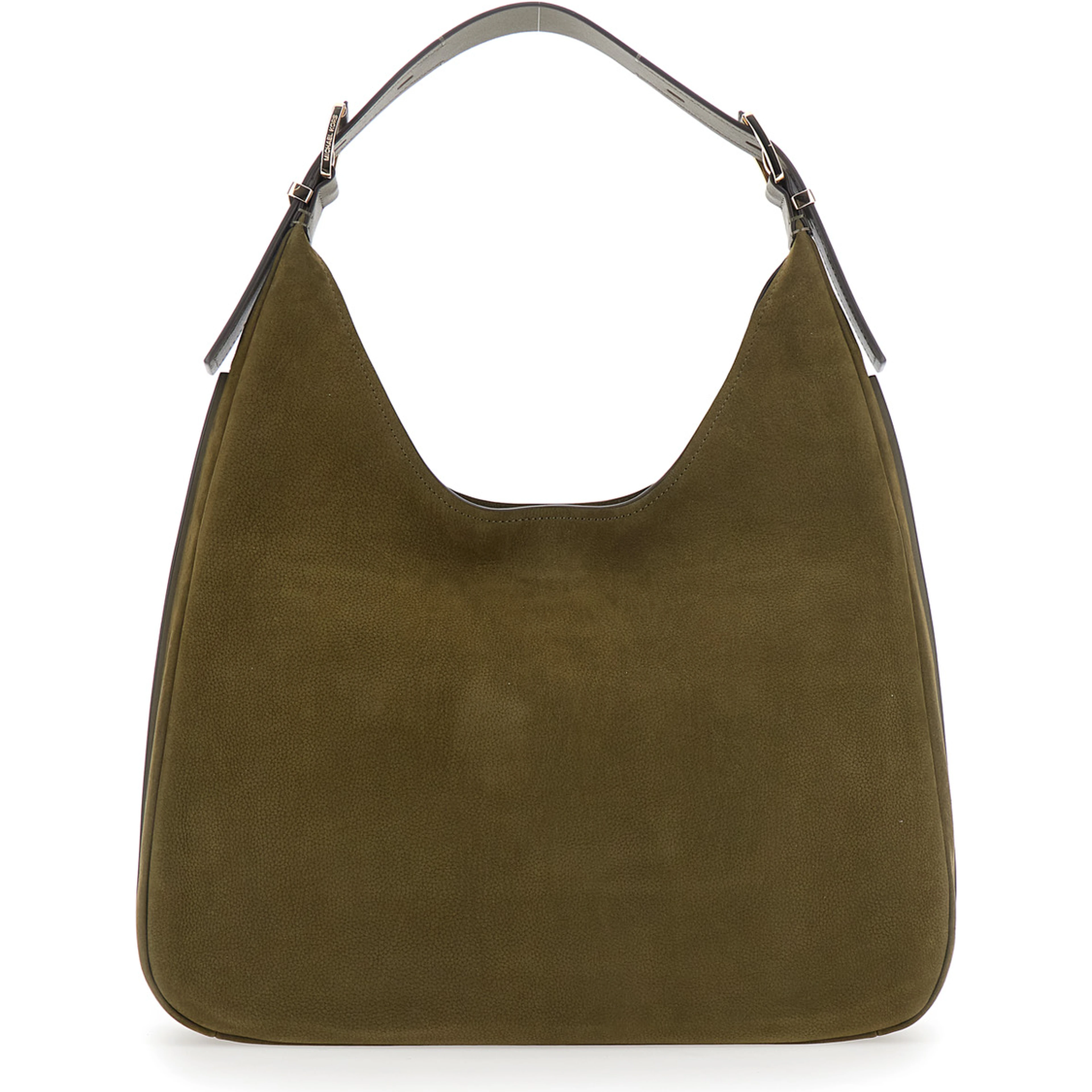 Shoulder bag Nolita with green leather details Woman
