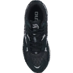 WAVE RIDER 10 Shoes with cushioning sole, Tech Fabric, Black, unisex