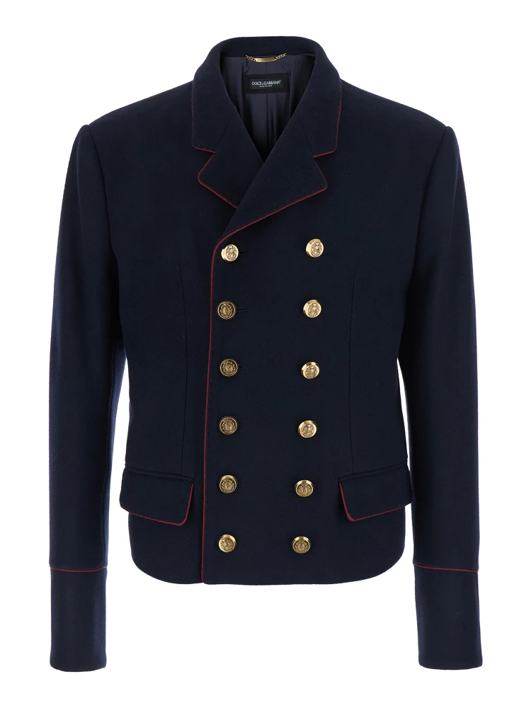 NAPOLEON JACJET WOOL PIPING