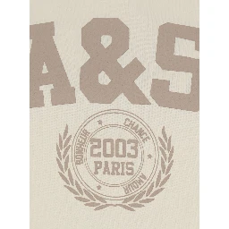IONI white T-shirt with short sleeves and front logo in cotton for women
