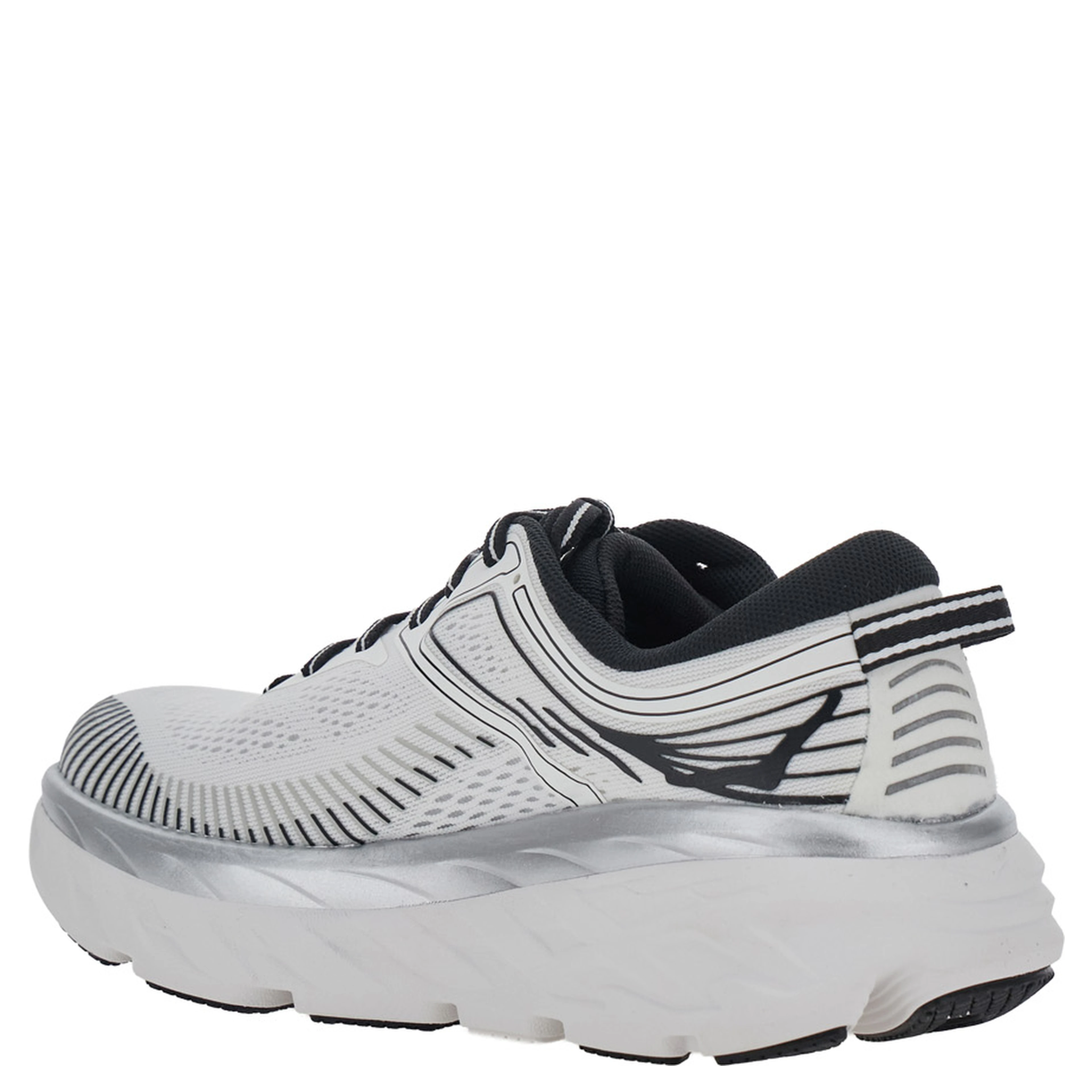 M Bondi 7 White Low Top Sneaker with Logo on the Tongue and Perforated Design in Tech Fabric Unisex