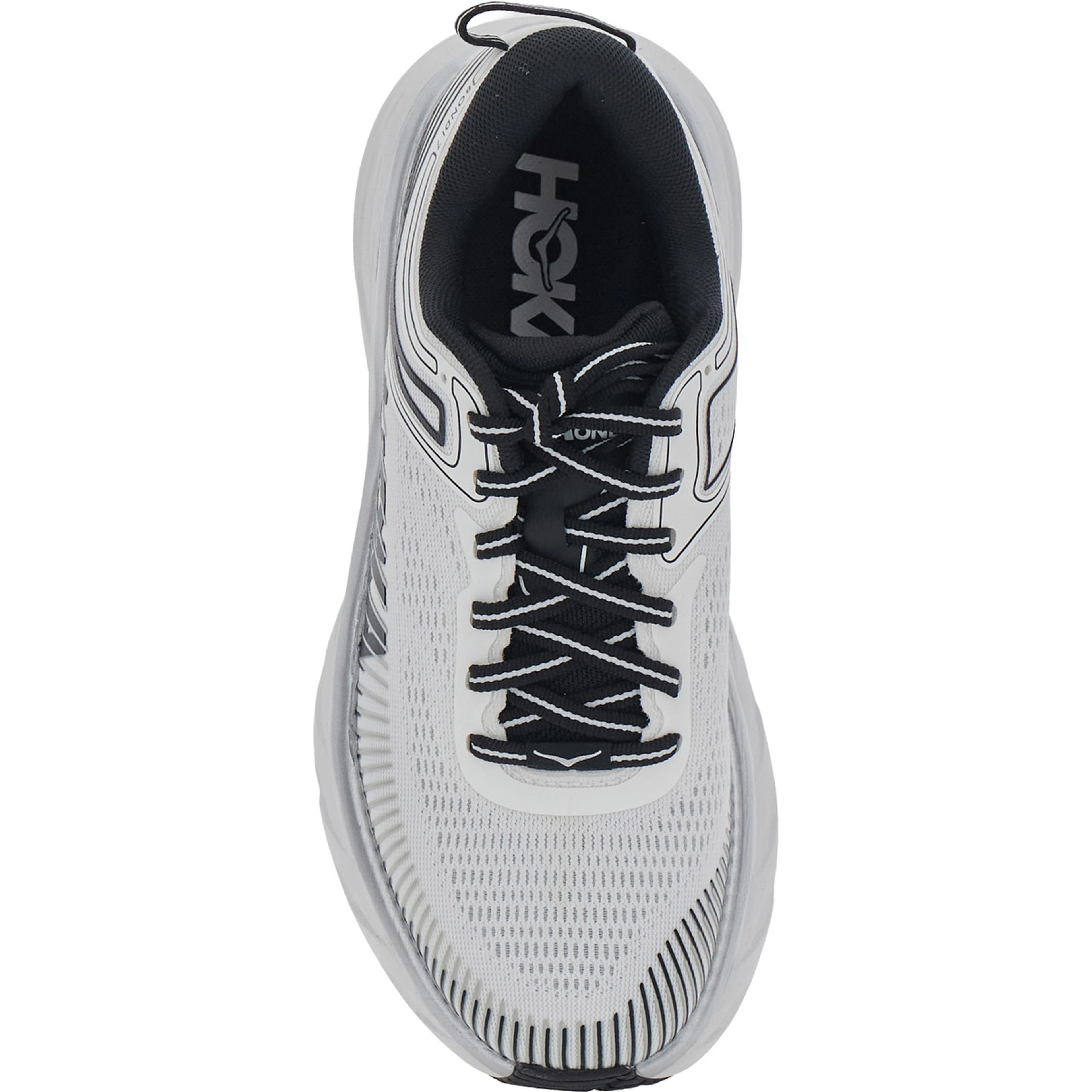 M Bondi 7 White Low Top Sneaker with Logo on the Tongue and Perforated Design in Tech Fabric Unisex