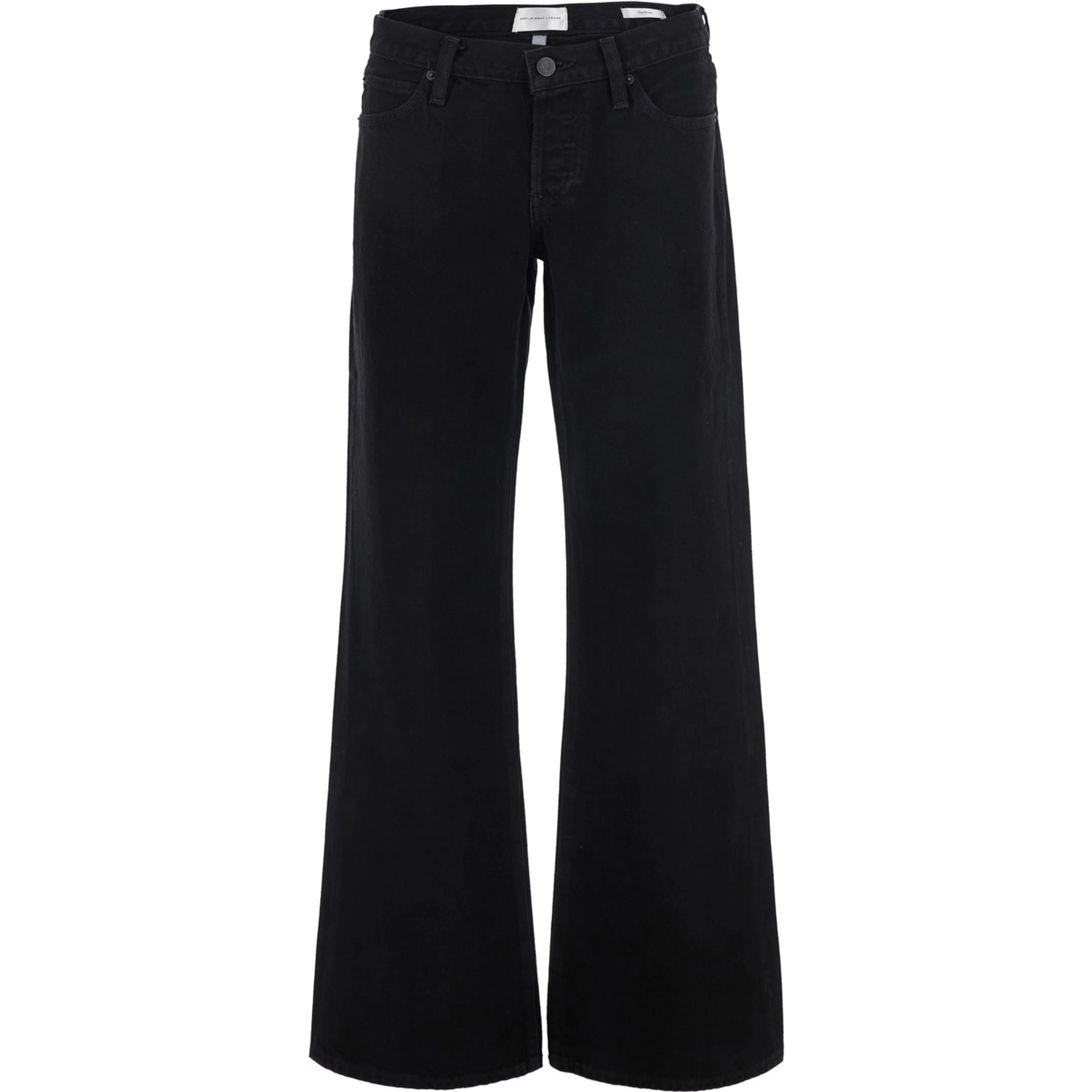 Jeans THE GRAY with regenerated cotton and black color for women