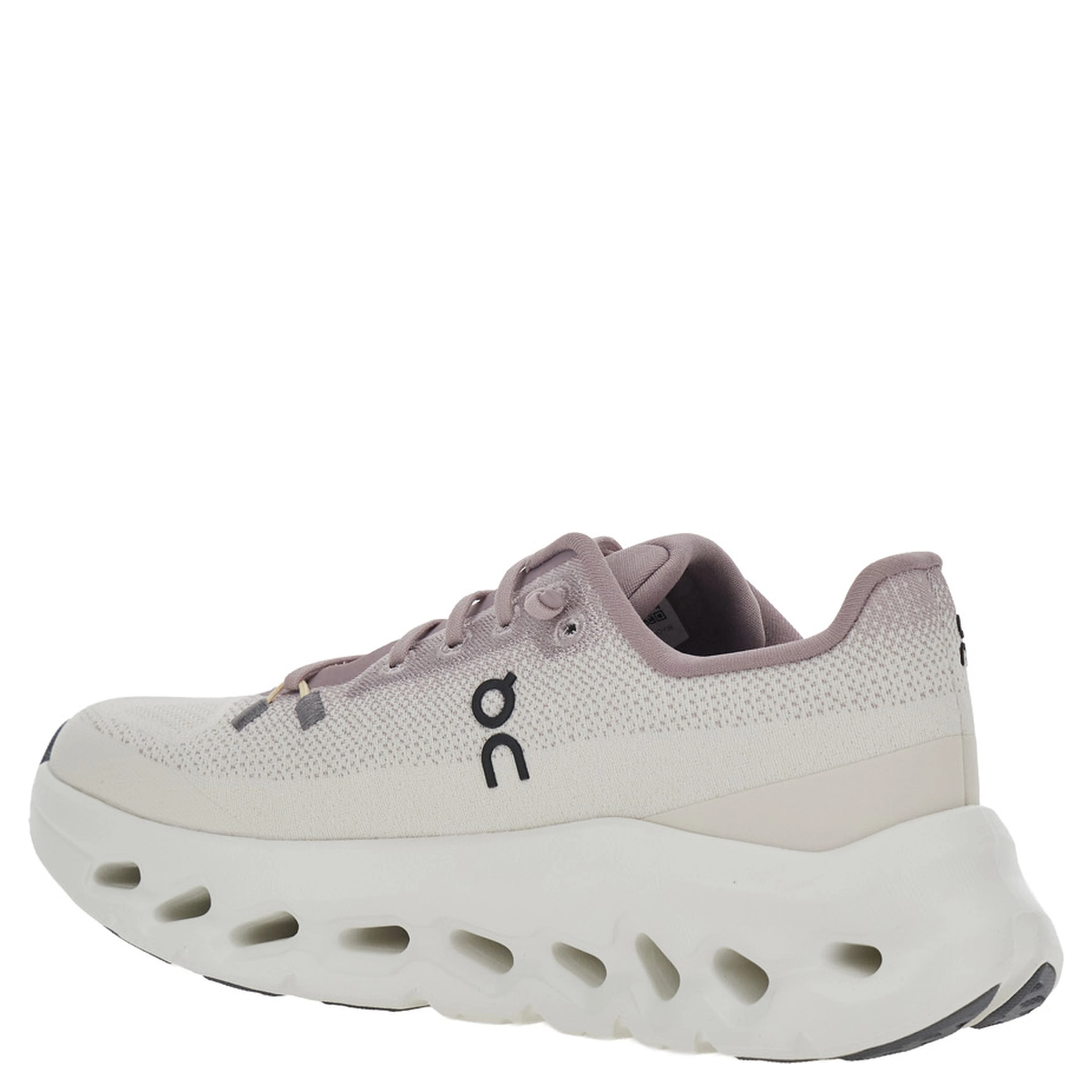 Cloudtilt Pink Low Top Sneakers with Logo on the Side and Chunky Rubber Sole in Tech Fabric for Women