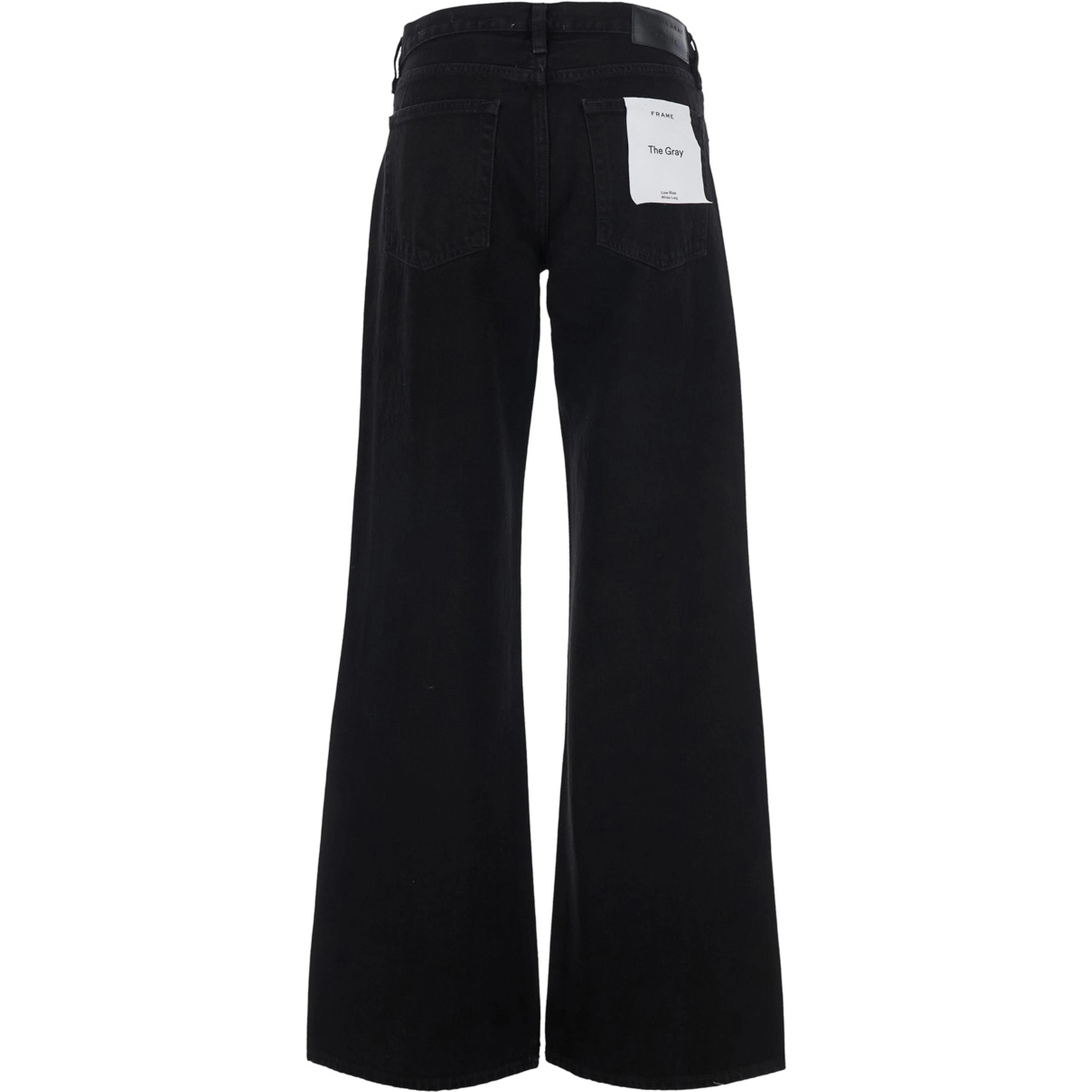 Jeans THE GRAY with regenerated cotton and black color for women