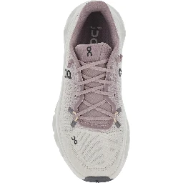 Cloudtilt Pink Low Top Sneakers with Logo on the Side and Chunky Rubber Sole in Tech Fabric for Women
