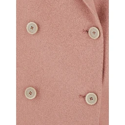 Jacket essential in pink cashmere for women