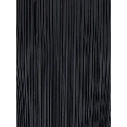 Razor Pleat Tank Black with Pleated Details in Tech Fabric Women