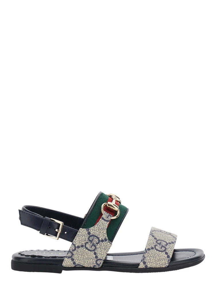 Blue Sandals with Plastic Upper and Rubber Sole Unisex