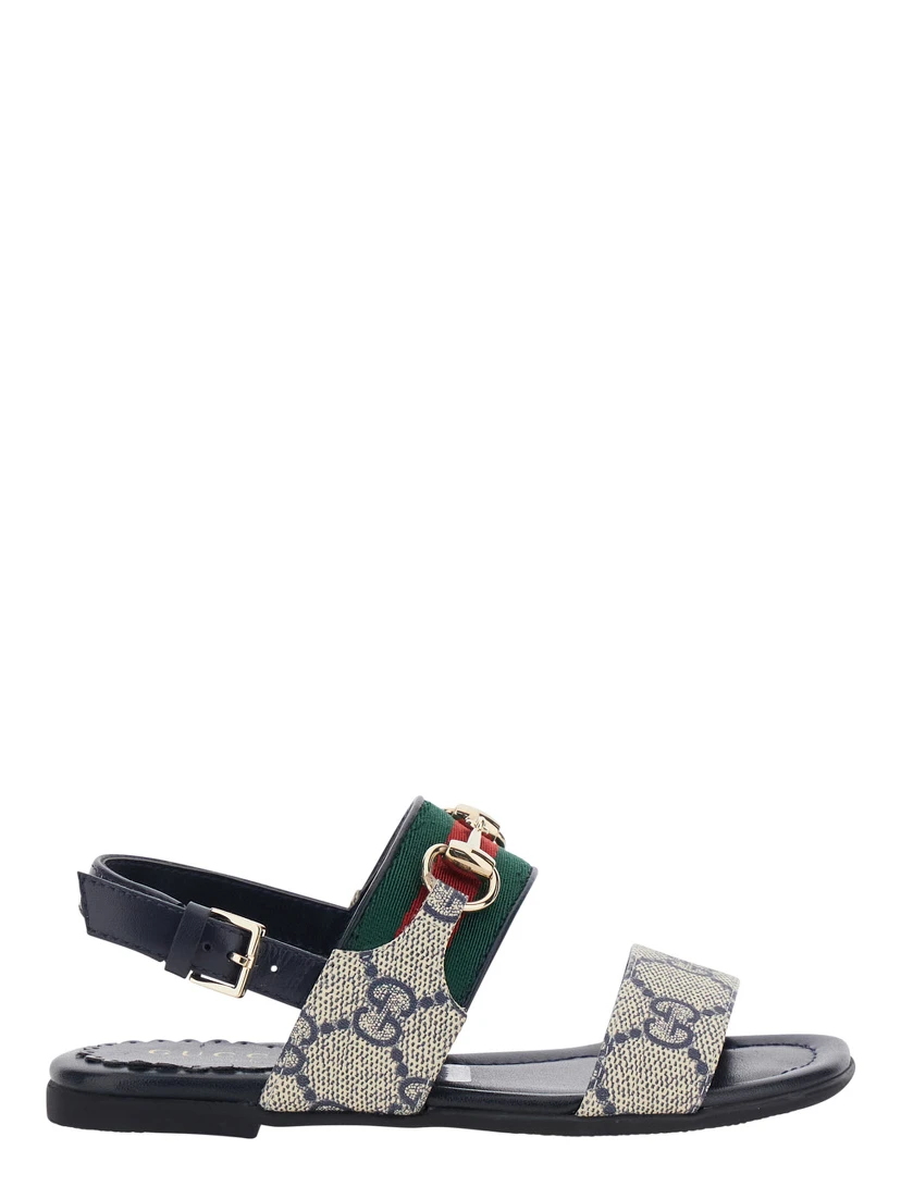 Blue Sandals with Plastic Upper and Rubber Sole Unisex