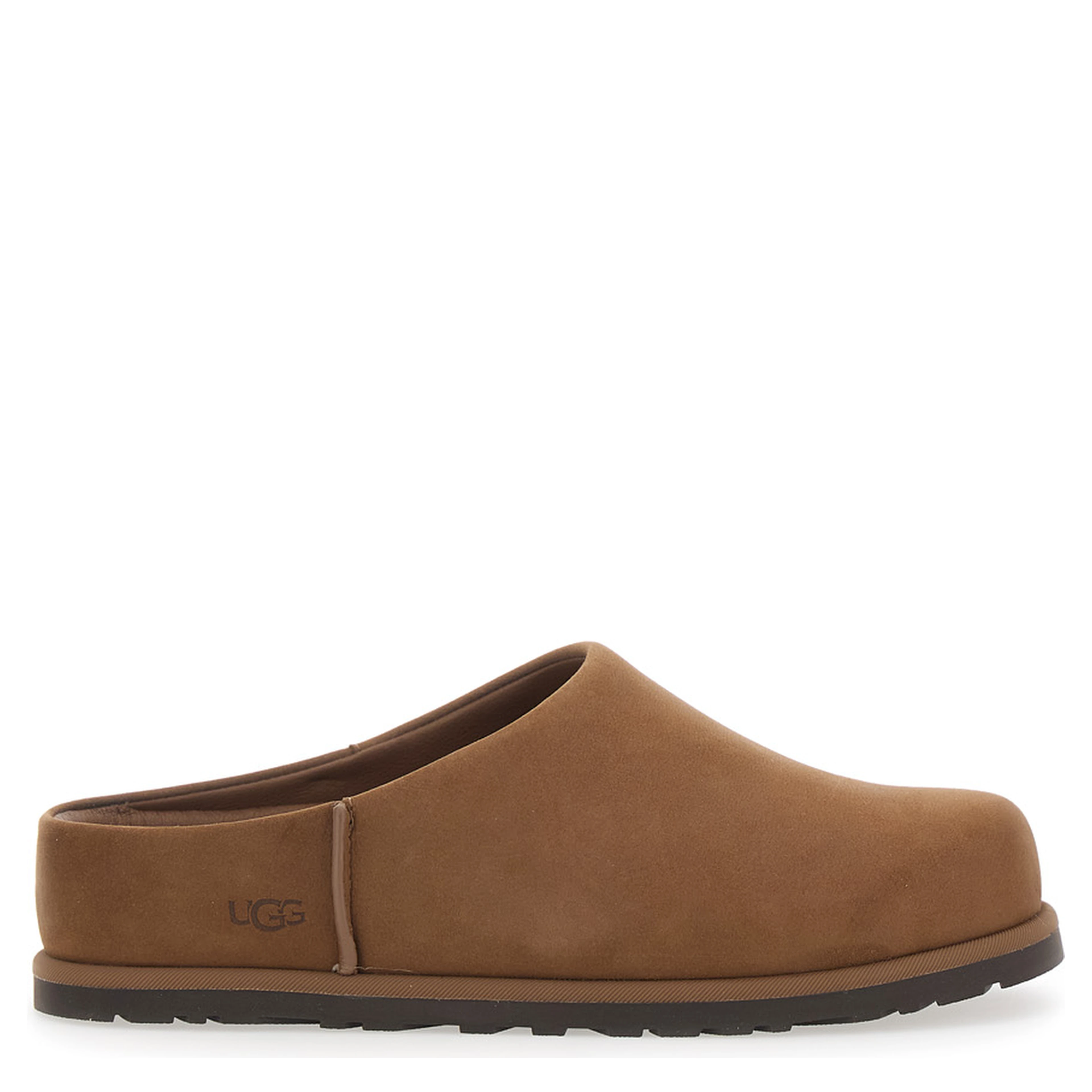 W OTZO CLOG Brown Leather Mule for Women