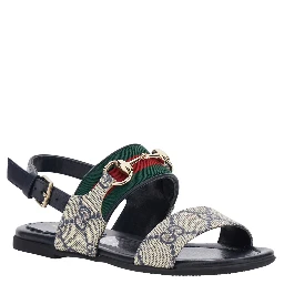 Blue Sandals with Plastic Upper and Rubber Sole Unisex