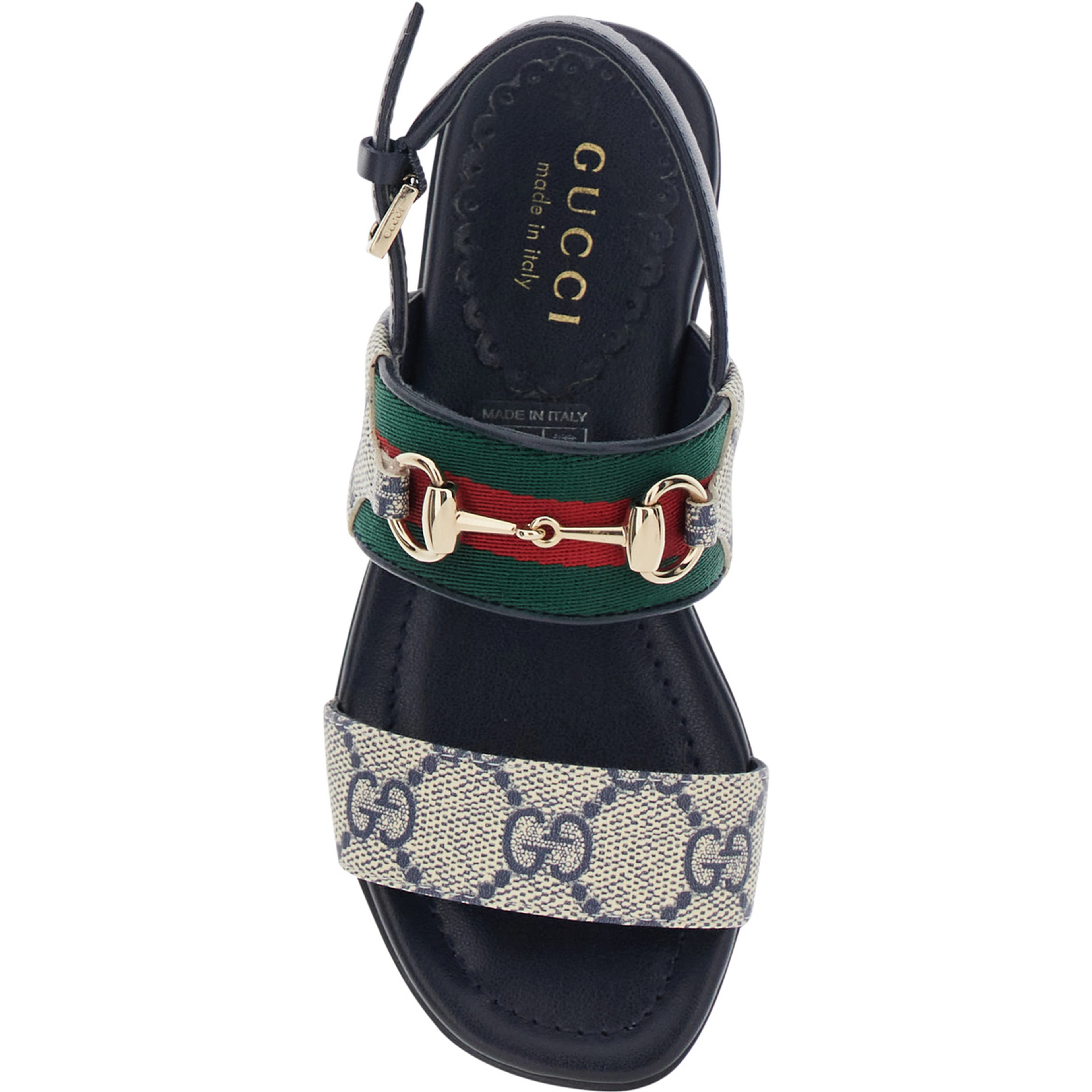 Blue Sandals with Plastic Upper and Rubber Sole Unisex