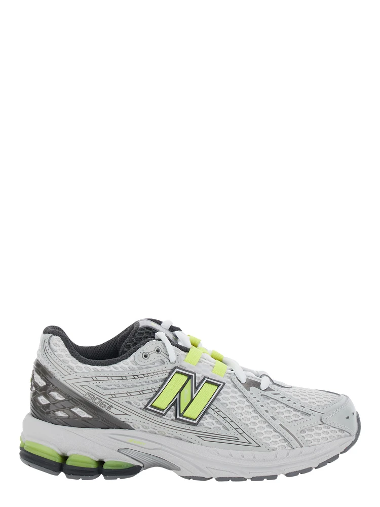 Gray Sneakers 1906 with Synthetic Upper and Rubber Sole for Men