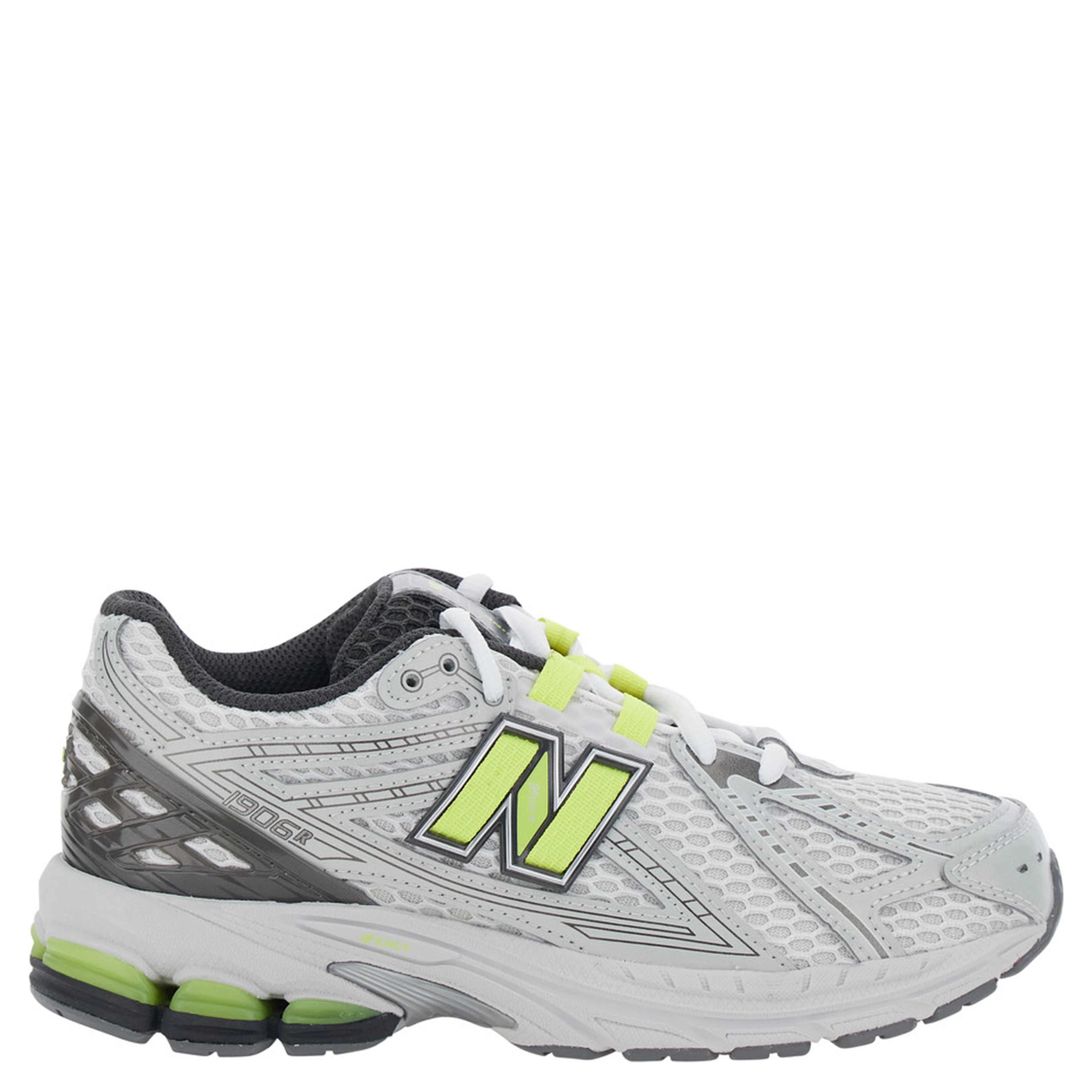 Gray Sneakers 1906 with Synthetic Upper and Rubber Sole for Men